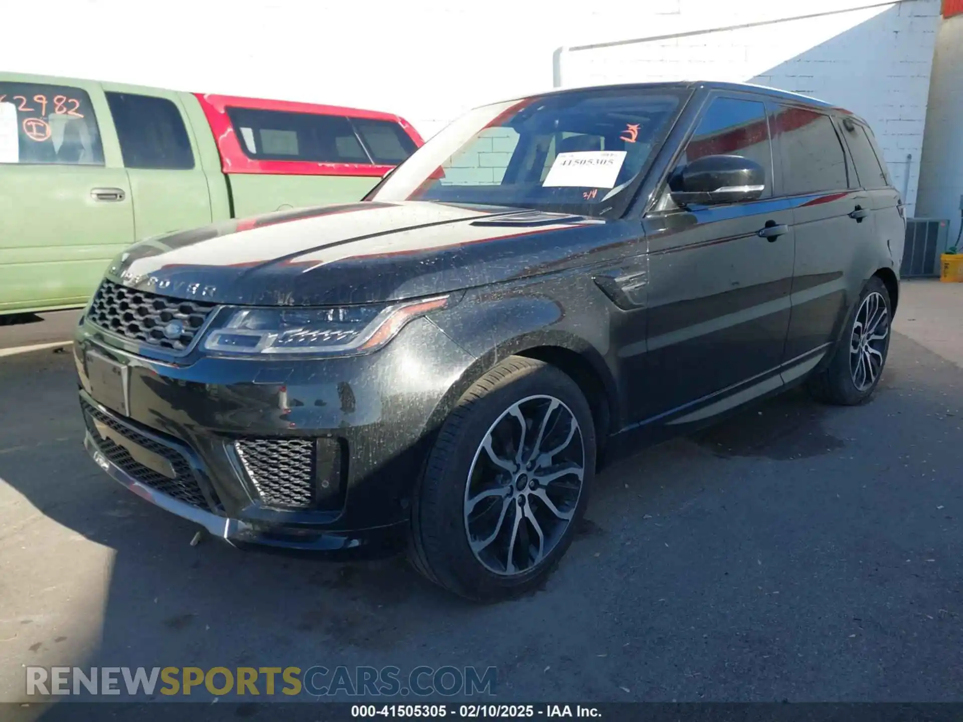 2 Photograph of a damaged car SALWR2SU7MA796301 LAND ROVER RANGE ROVER SPORT 2021