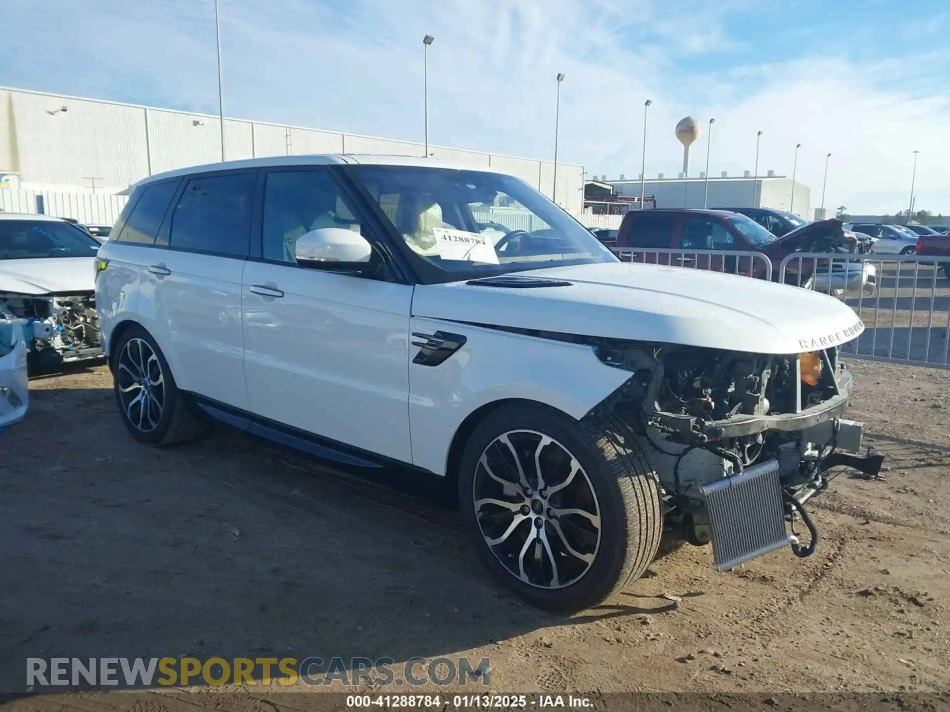 1 Photograph of a damaged car SALWR2SU8MA749522 LAND ROVER RANGE ROVER SPORT 2021