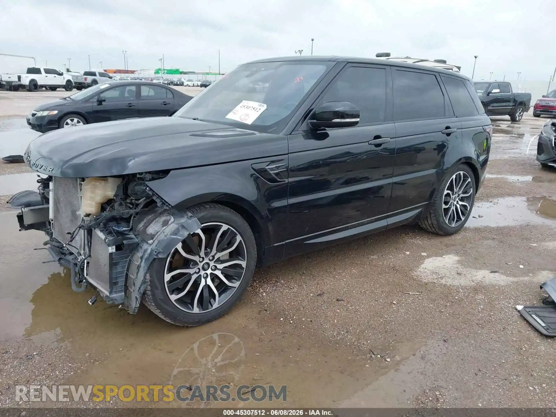 2 Photograph of a damaged car SALWR2SUXMA758755 LAND ROVER RANGE ROVER SPORT 2021