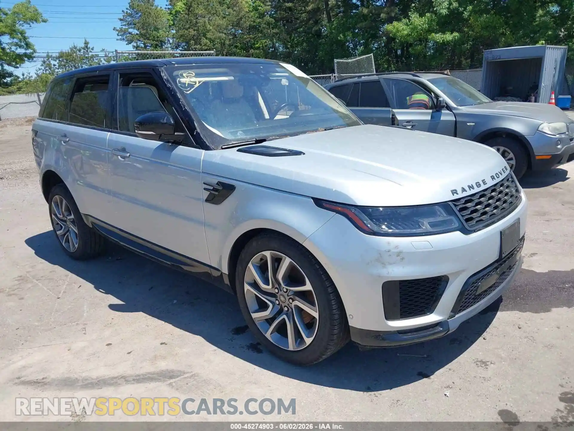 1 Photograph of a damaged car SALWR2SUXMA796194 LAND ROVER RANGE ROVER SPORT 2021