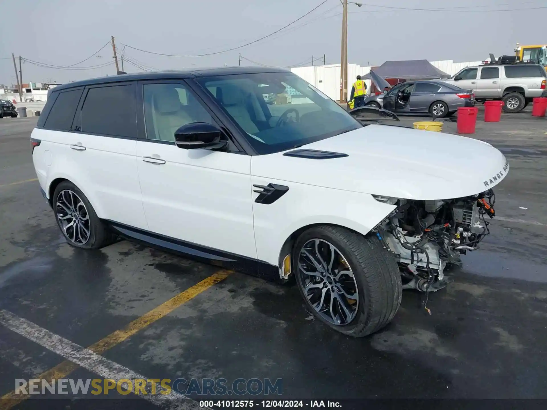 1 Photograph of a damaged car SALWR4RY9MA760095 LAND ROVER RANGE ROVER SPORT 2021