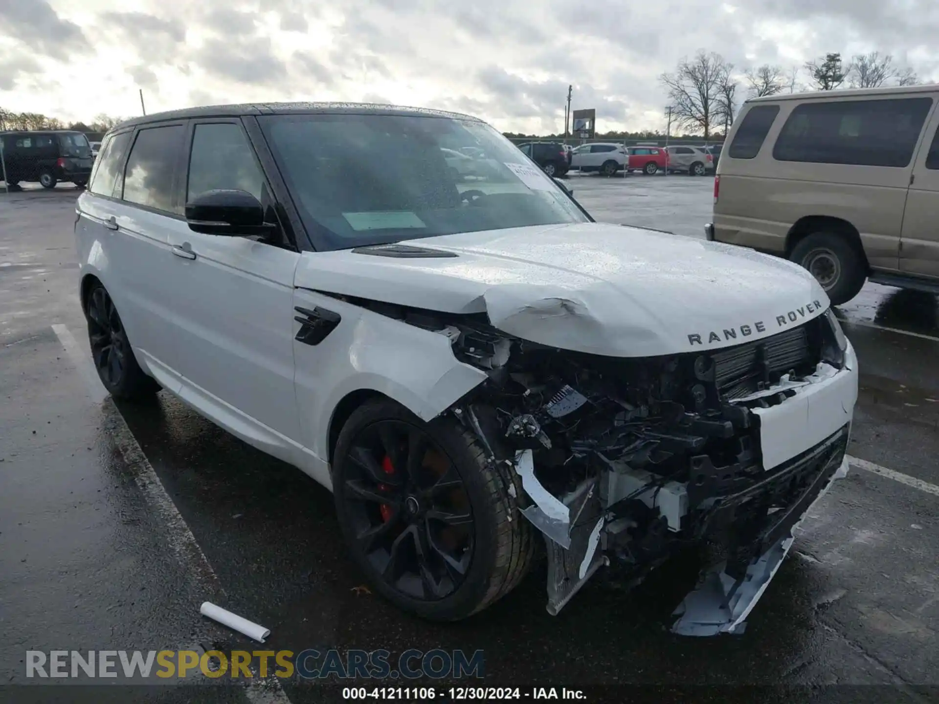 1 Photograph of a damaged car SALWS2RU0MA749704 LAND ROVER RANGE ROVER SPORT 2021