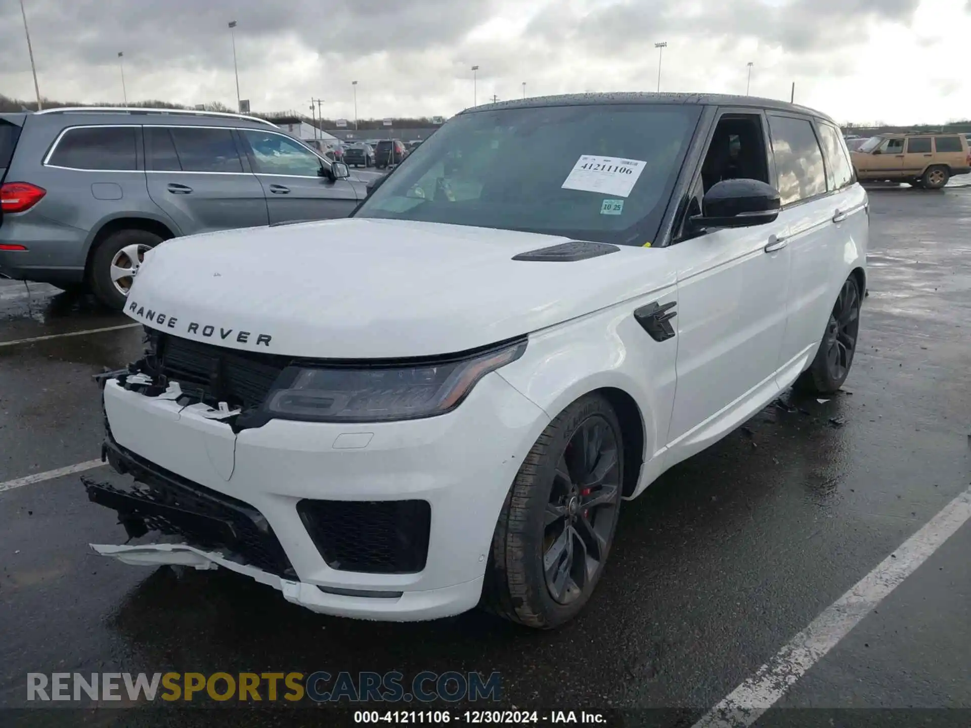 2 Photograph of a damaged car SALWS2RU0MA749704 LAND ROVER RANGE ROVER SPORT 2021