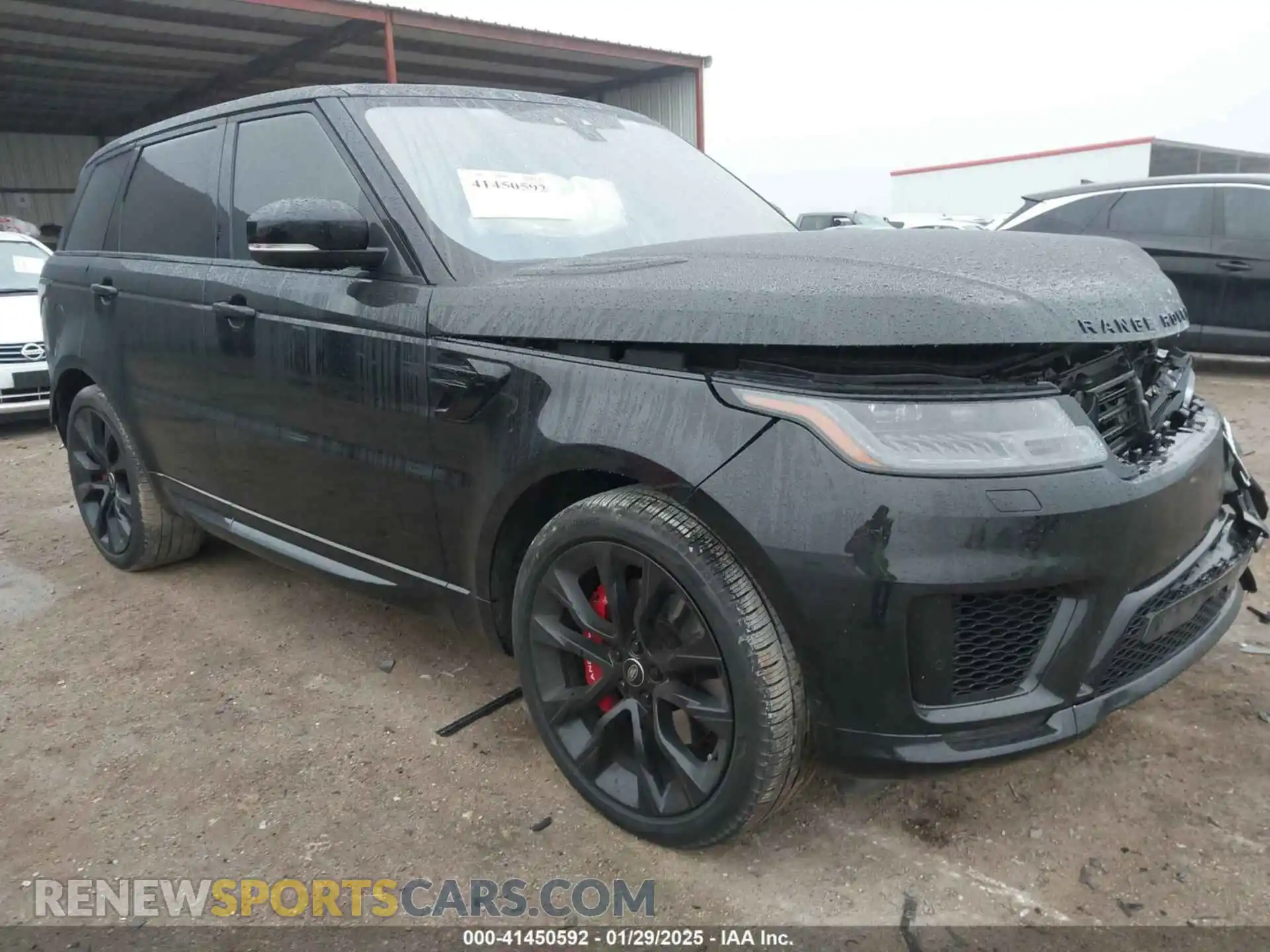 1 Photograph of a damaged car SALWS2RU4MA765128 LAND ROVER RANGE ROVER SPORT 2021