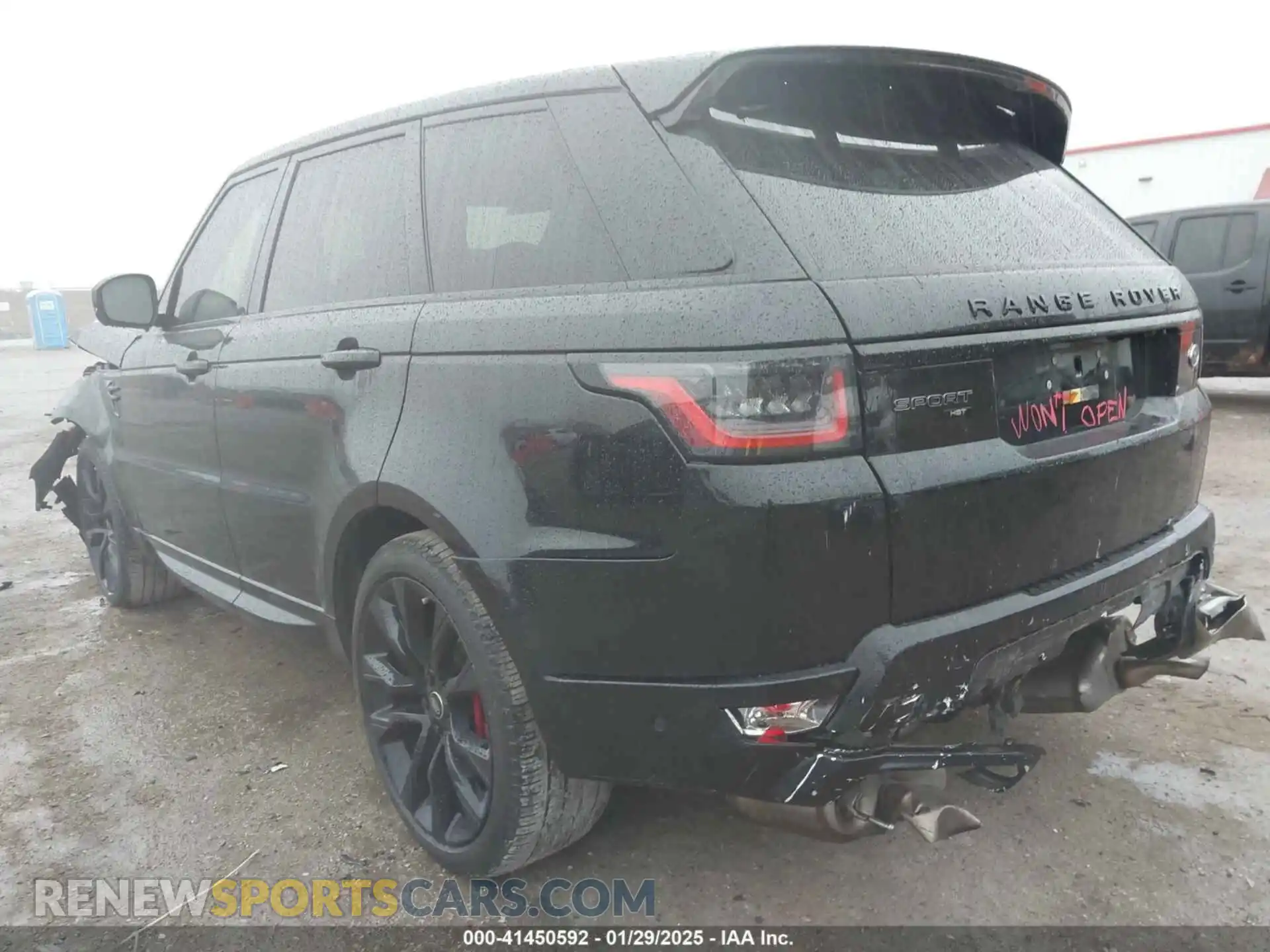 3 Photograph of a damaged car SALWS2RU4MA765128 LAND ROVER RANGE ROVER SPORT 2021