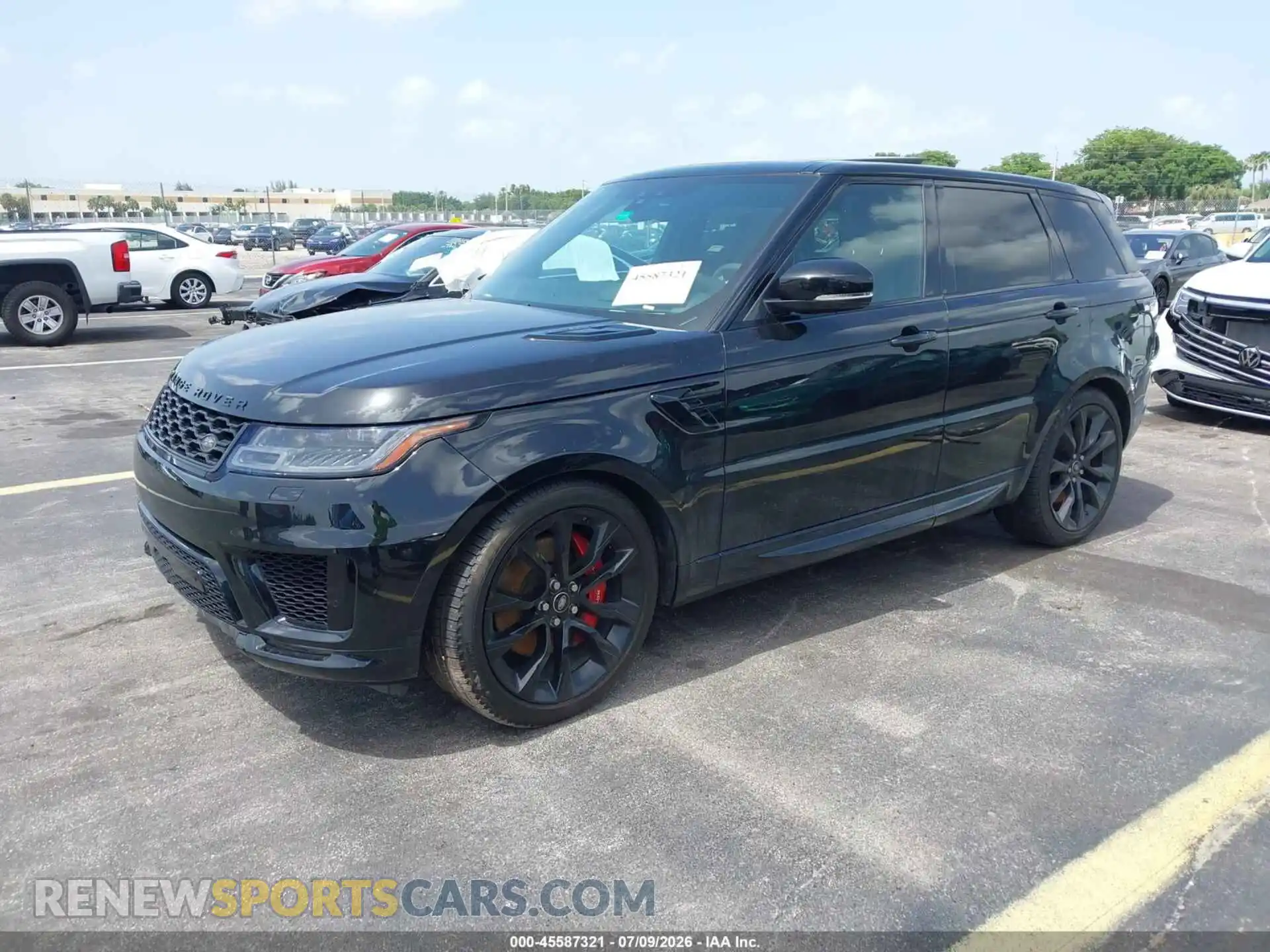 2 Photograph of a damaged car SALWS2RU5MA776106 LAND ROVER RANGE ROVER SPORT 2021