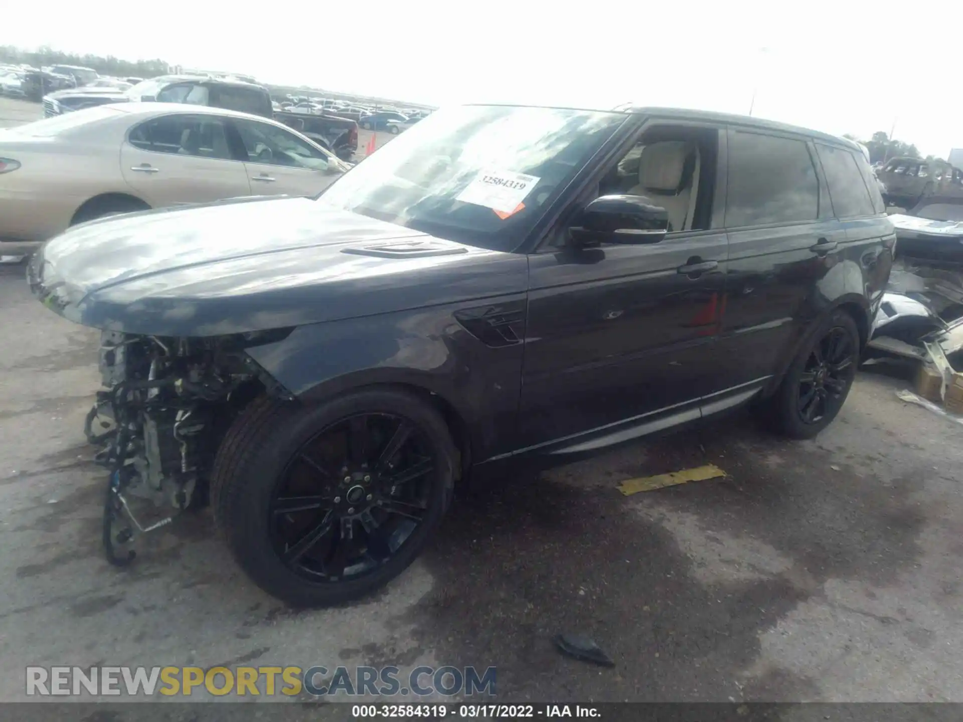 2 Photograph of a damaged car SALWS2RU5MA791141 LAND ROVER RANGE ROVER SPORT 2021