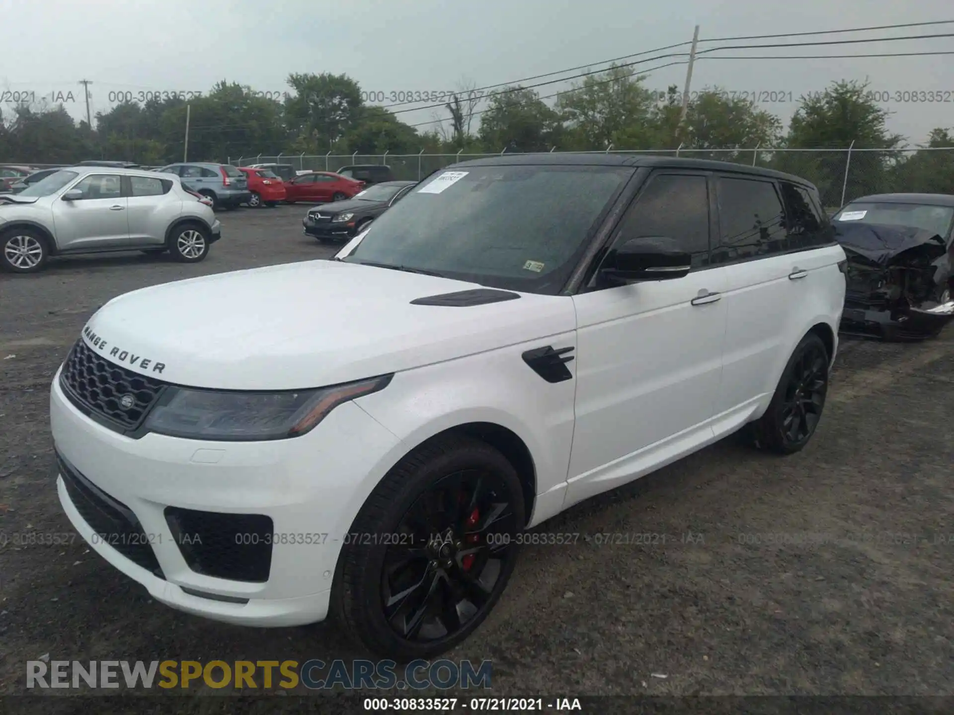2 Photograph of a damaged car SALWS2RU6MA782531 LAND ROVER RANGE ROVER SPORT 2021