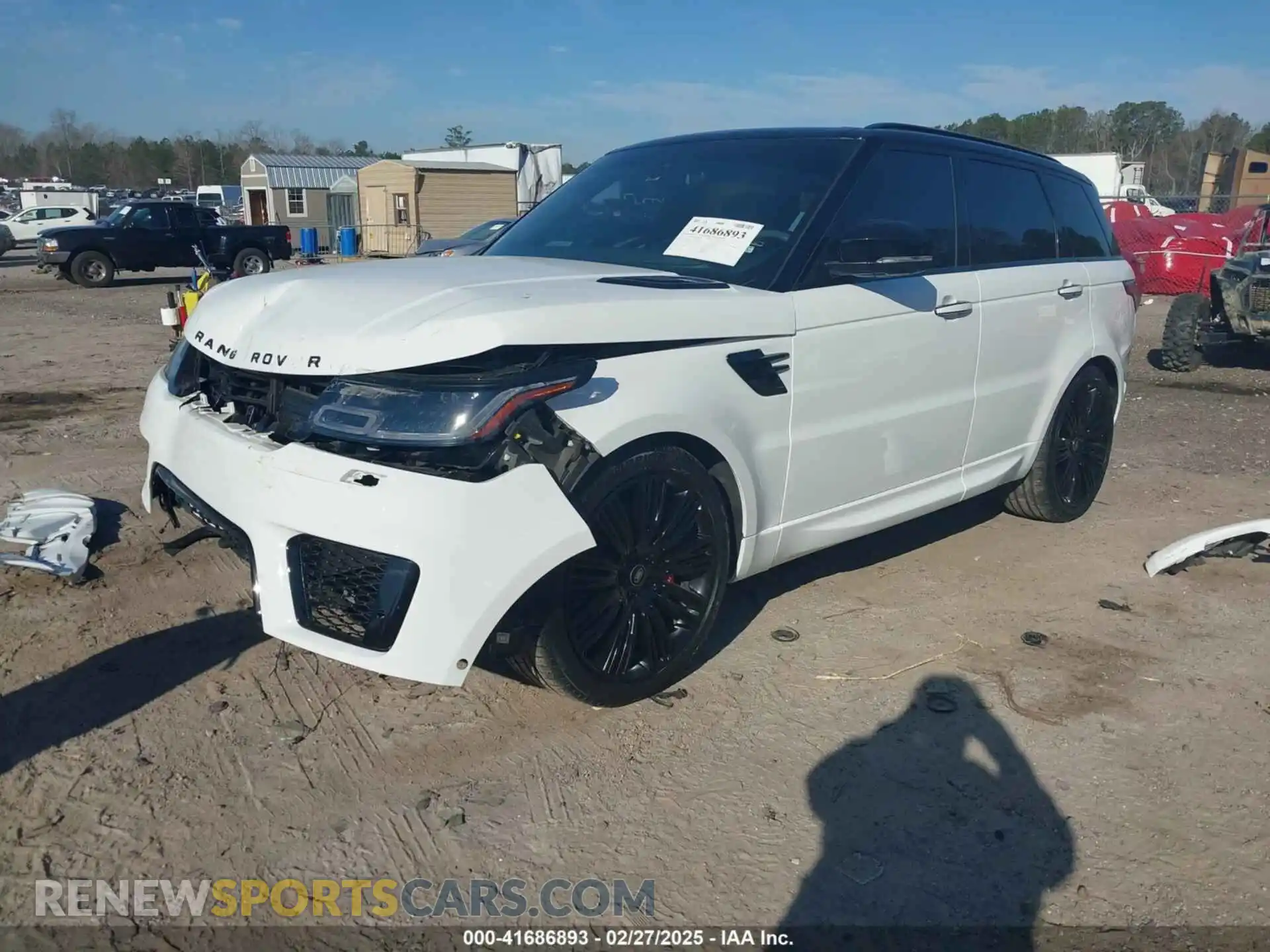 2 Photograph of a damaged car SALWS2RU7MA765463 LAND ROVER RANGE ROVER SPORT 2021