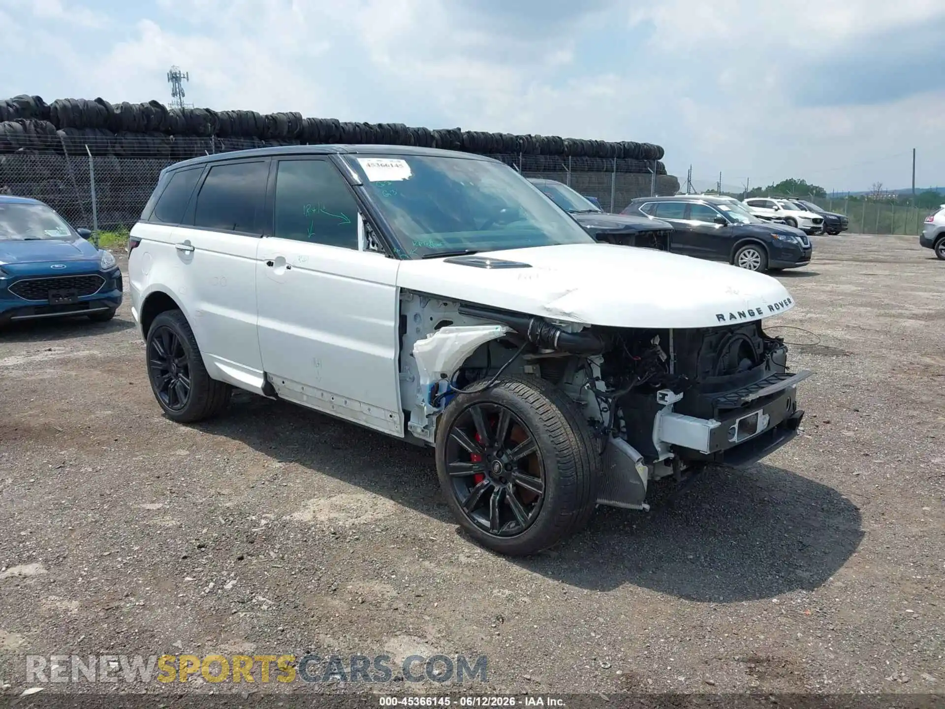 1 Photograph of a damaged car SALWS2RU8MA761924 LAND ROVER RANGE ROVER SPORT 2021
