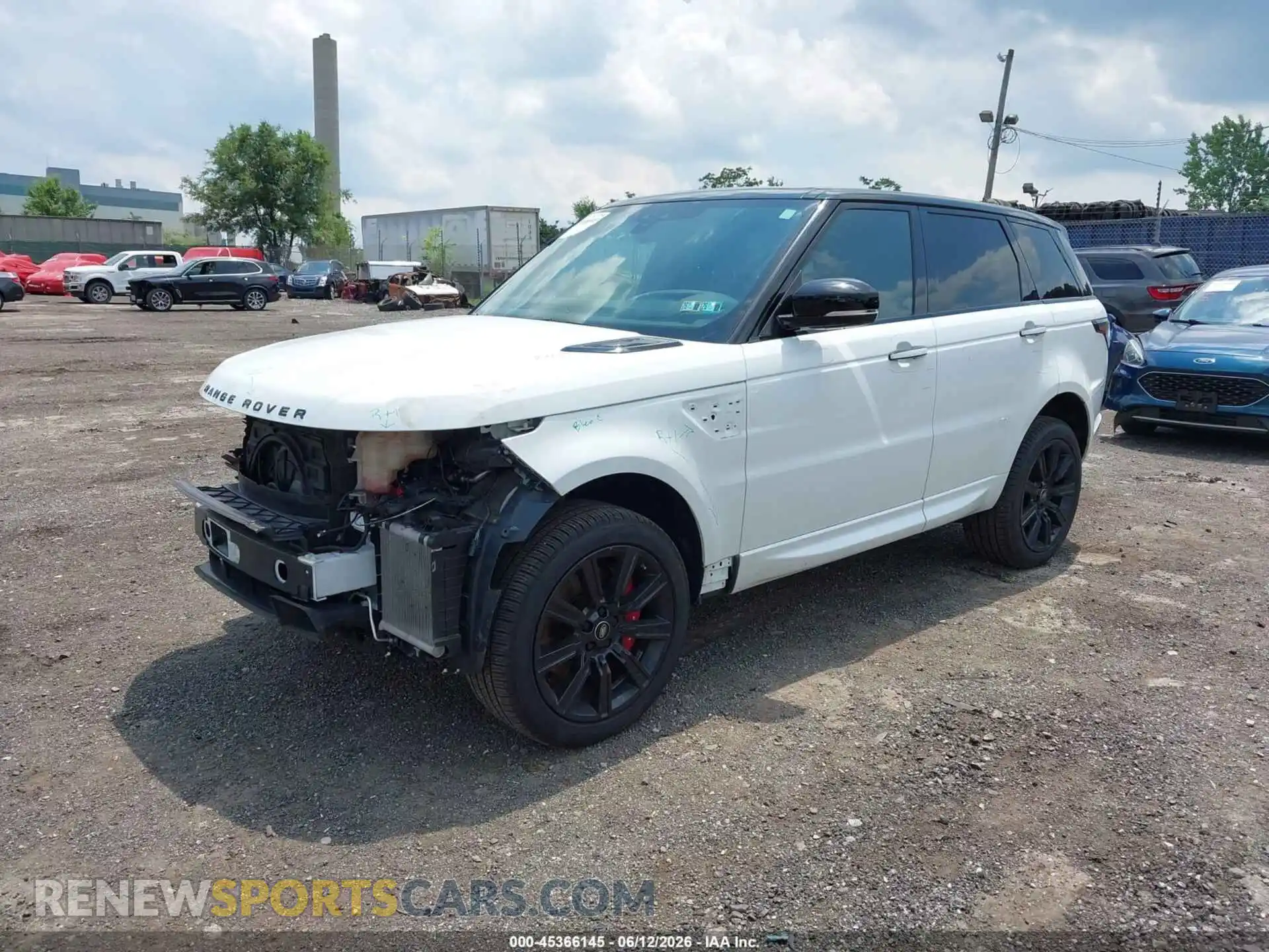 2 Photograph of a damaged car SALWS2RU8MA761924 LAND ROVER RANGE ROVER SPORT 2021