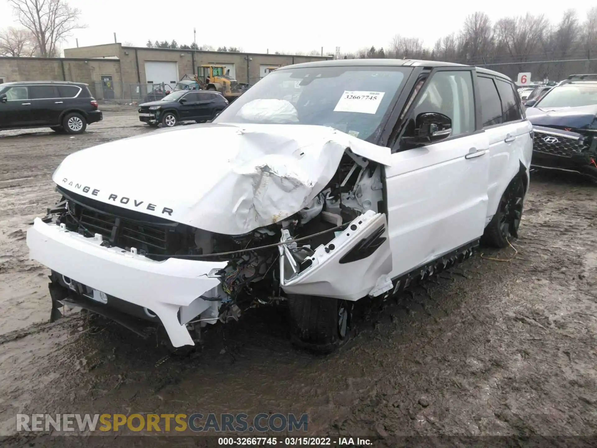2 Photograph of a damaged car SALWS2RU8MA778691 LAND ROVER RANGE ROVER SPORT 2021