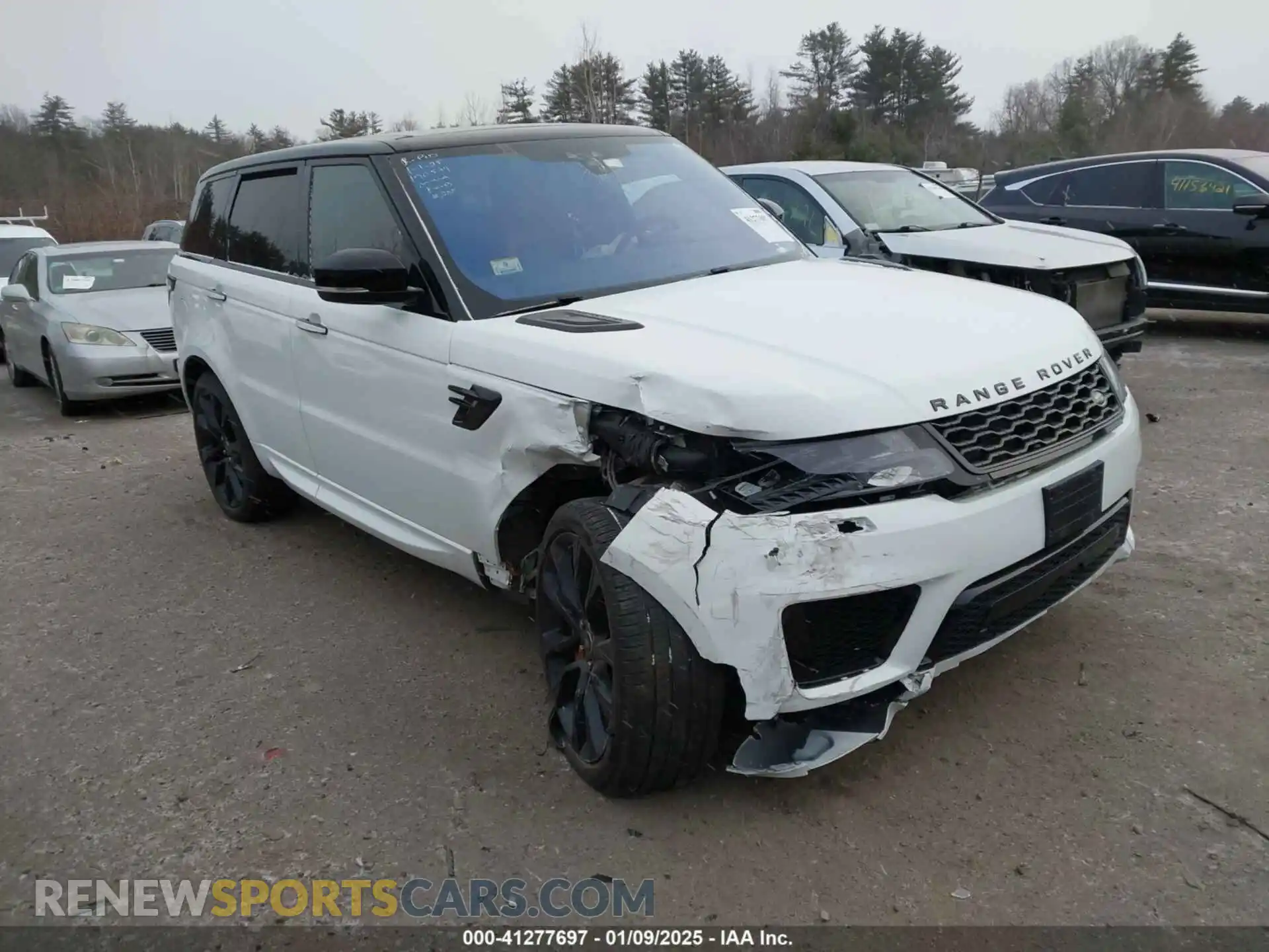 1 Photograph of a damaged car SALWS2RU8MA784331 LAND ROVER RANGE ROVER SPORT 2021