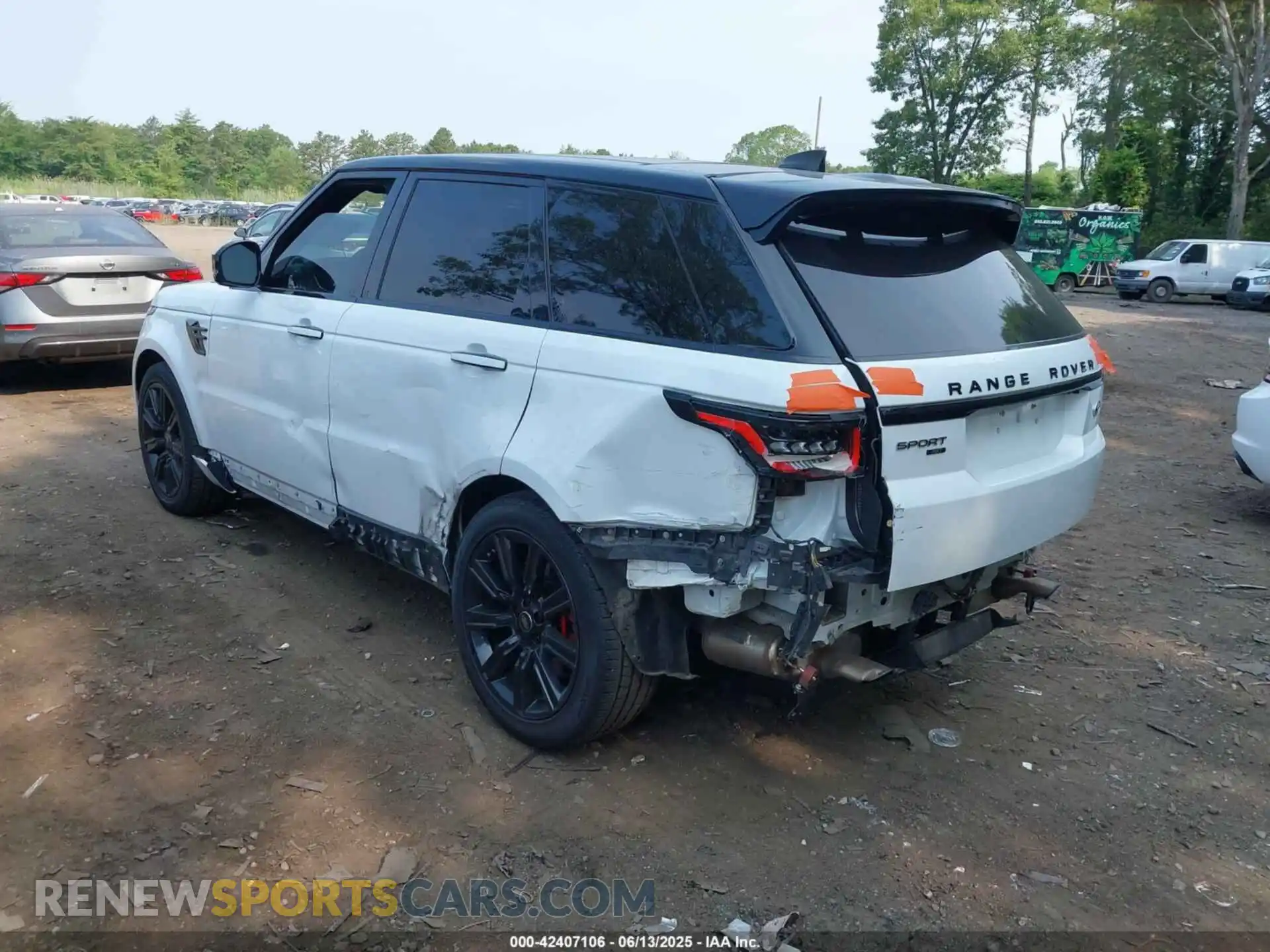 3 Photograph of a damaged car SALWS2RU9MA758563 LAND ROVER RANGE ROVER SPORT 2021