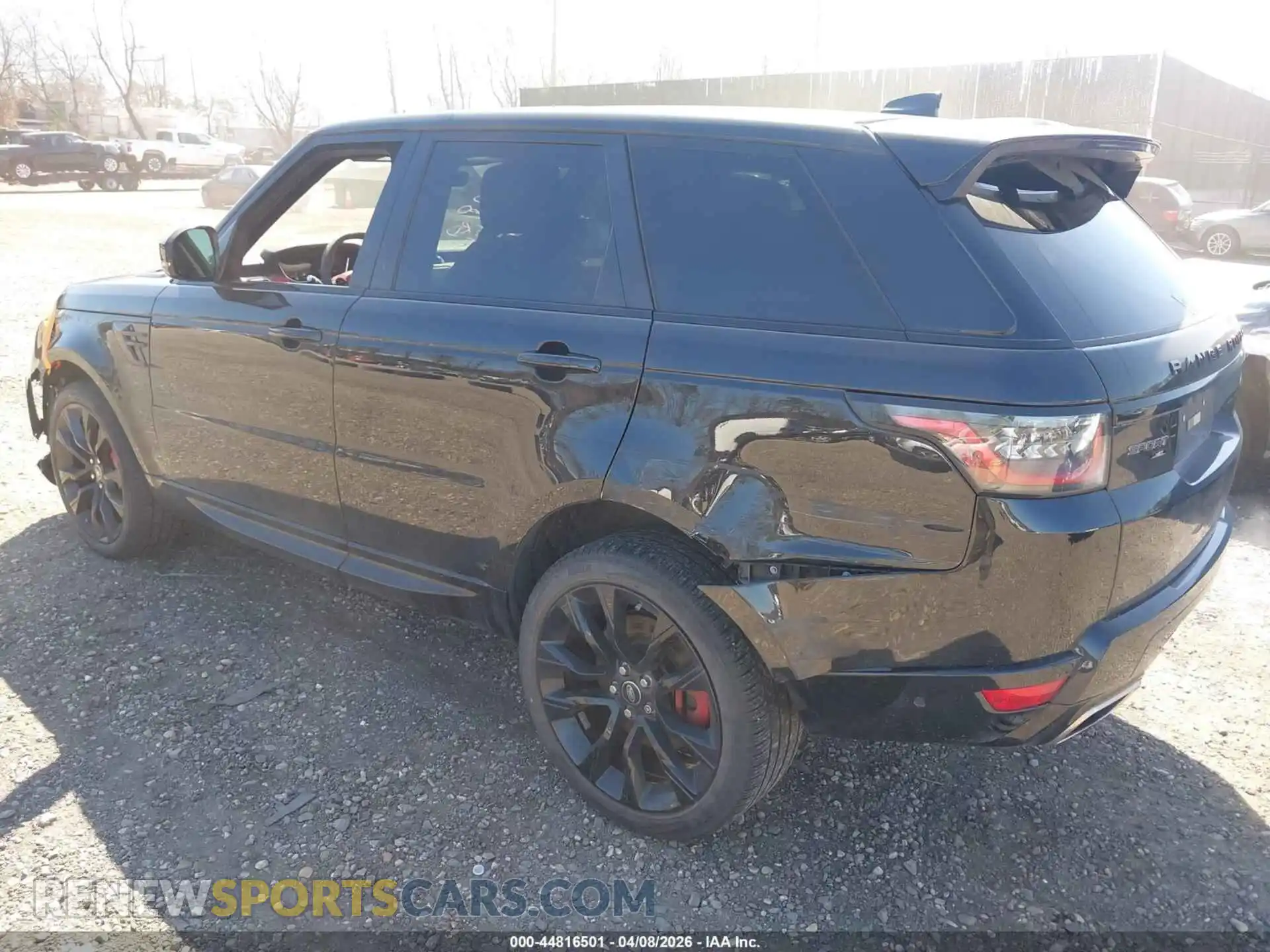 3 fotografías del automóvil dañado SALWS2RU9MA779980 LAND ROVER RANGE ROVER SPORT 2021