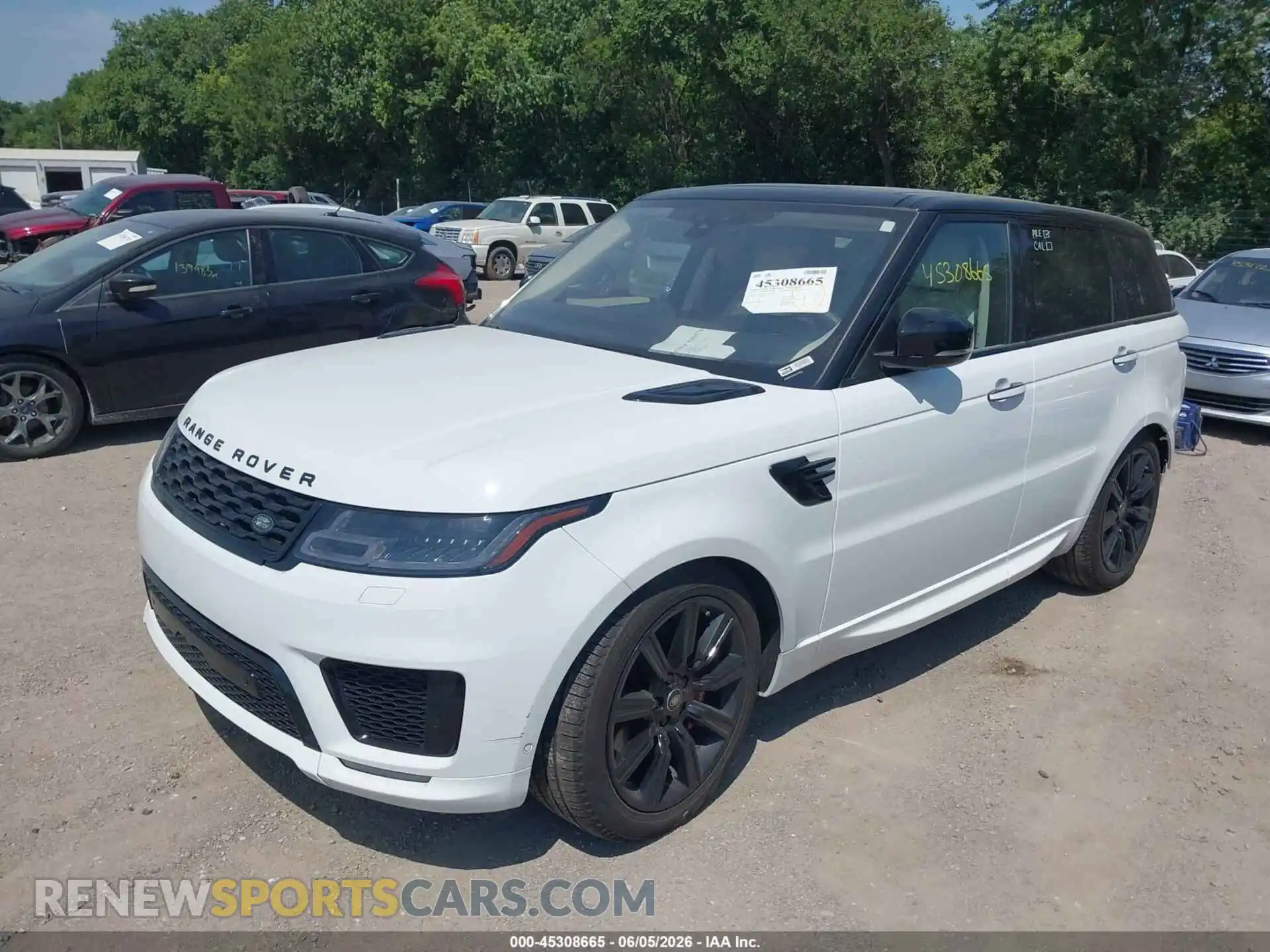2 Photograph of a damaged car SALWS2RUXMA763285 LAND ROVER RANGE ROVER SPORT 2021