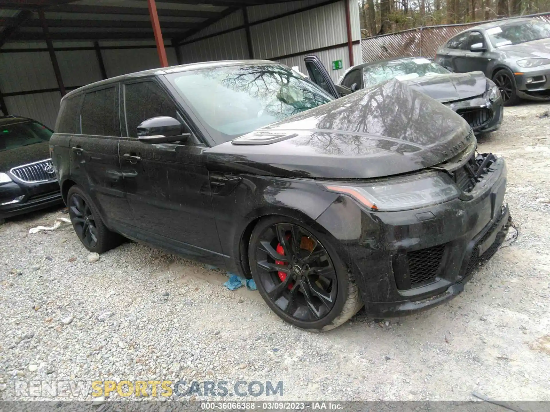 1 Photograph of a damaged car SALWS2RUXMA767062 LAND ROVER RANGE ROVER SPORT 2021