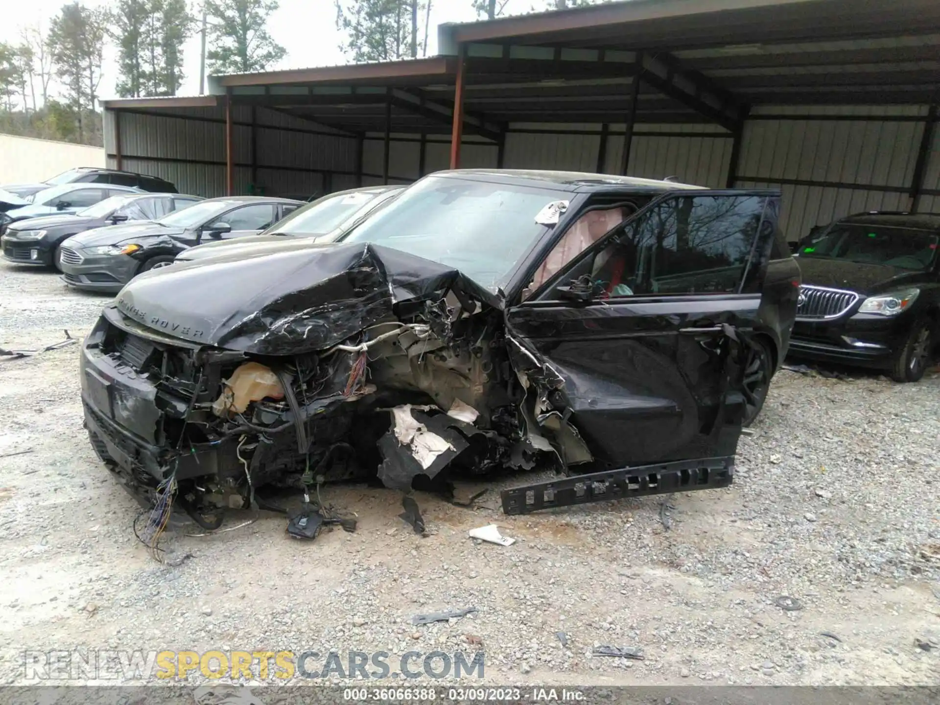 2 Photograph of a damaged car SALWS2RUXMA767062 LAND ROVER RANGE ROVER SPORT 2021