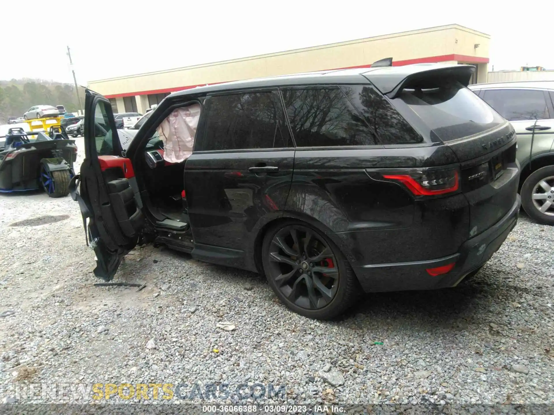3 Photograph of a damaged car SALWS2RUXMA767062 LAND ROVER RANGE ROVER SPORT 2021