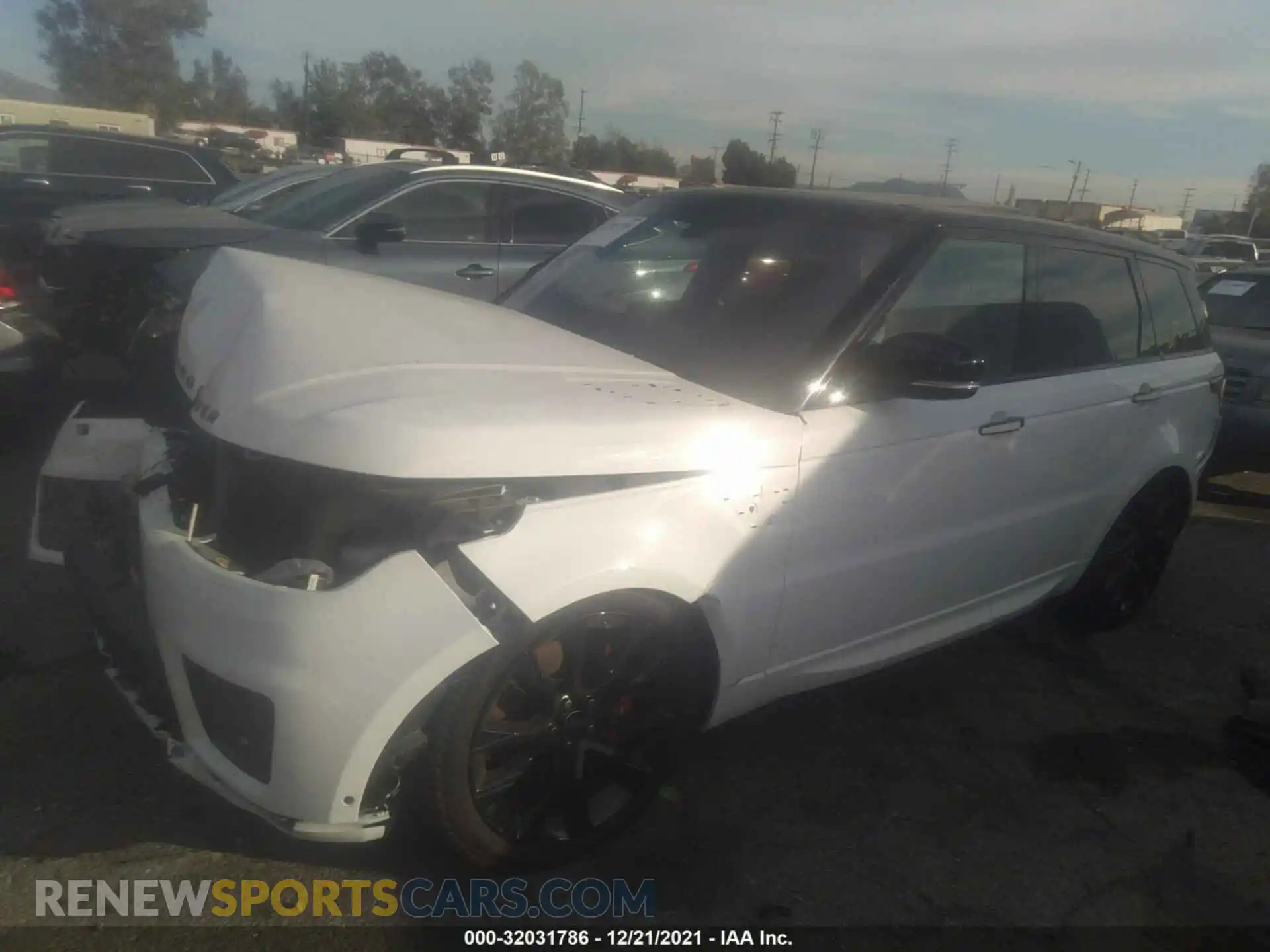 2 Photograph of a damaged car SALWS2RUXMA778255 LAND ROVER RANGE ROVER SPORT 2021