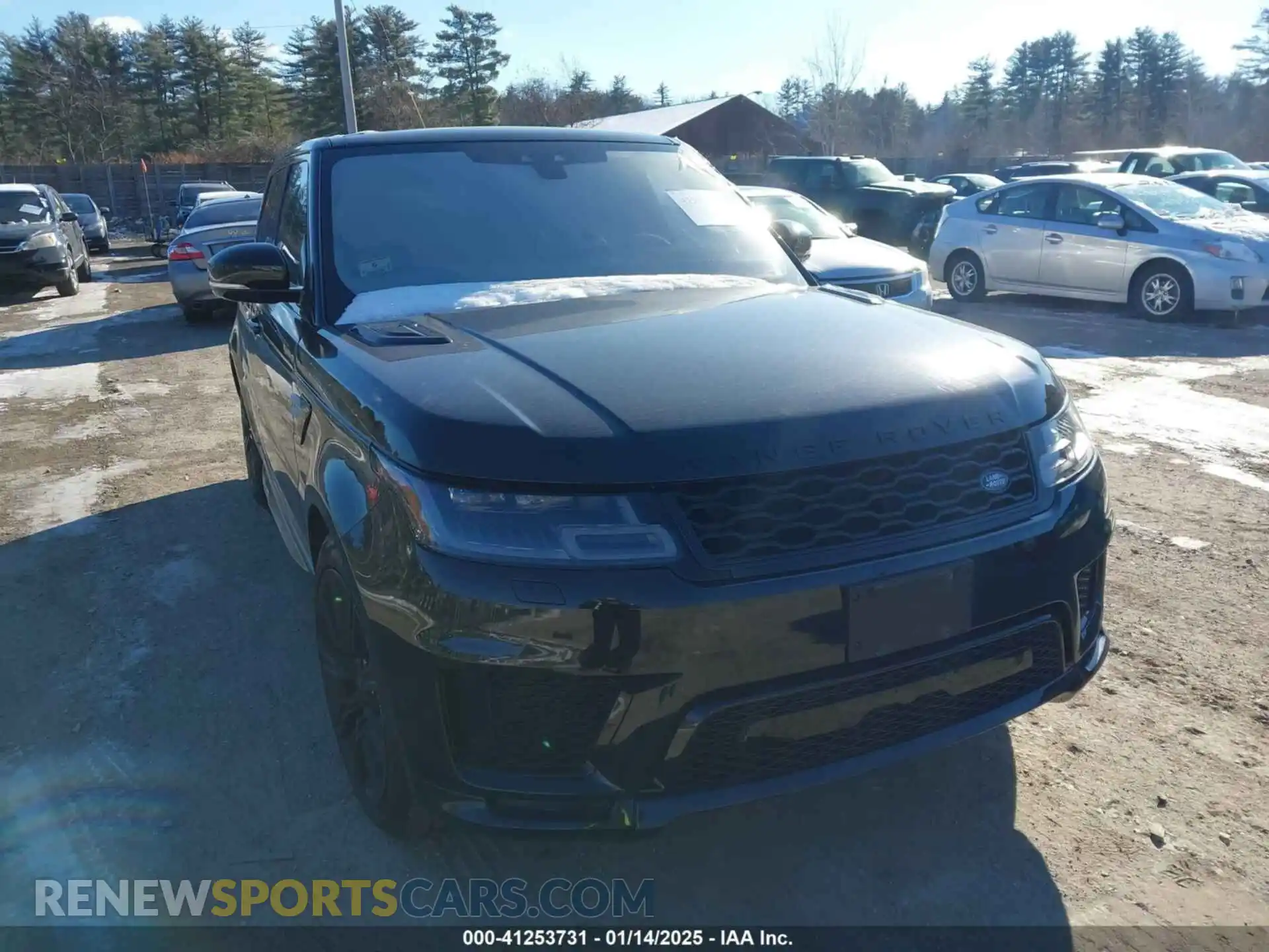 1 Photograph of a damaged car SALWS2RUXMA790082 LAND ROVER RANGE ROVER SPORT 2021