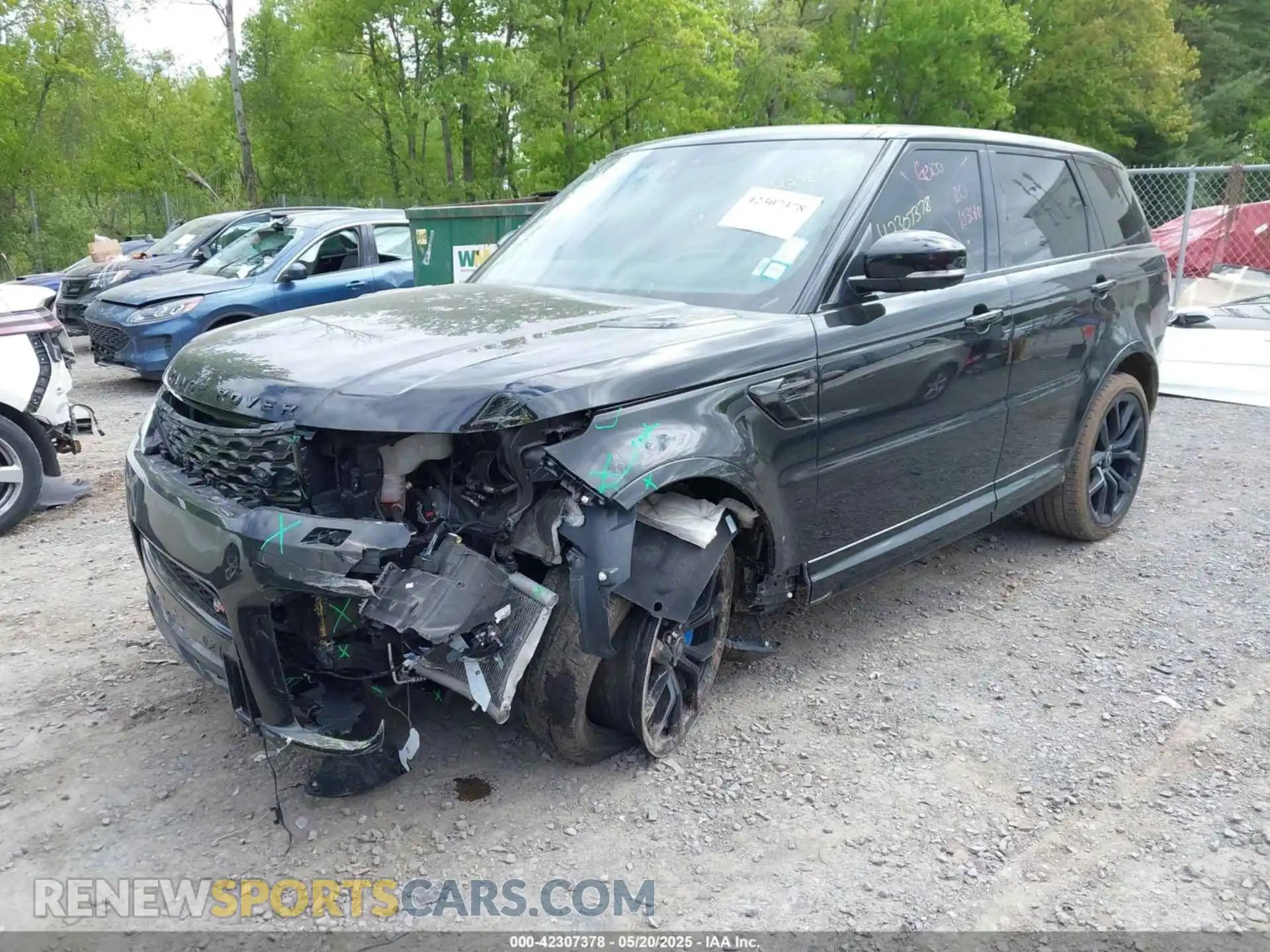 2 Photograph of a damaged car SALWZ2RE0MA795330 LAND ROVER RANGE ROVER SPORT 2021