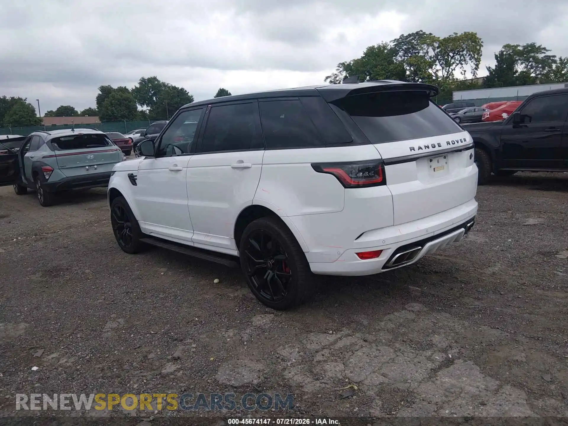 3 Photograph of a damaged car SALWZ2RE3MA770860 LAND ROVER RANGE ROVER SPORT 2021