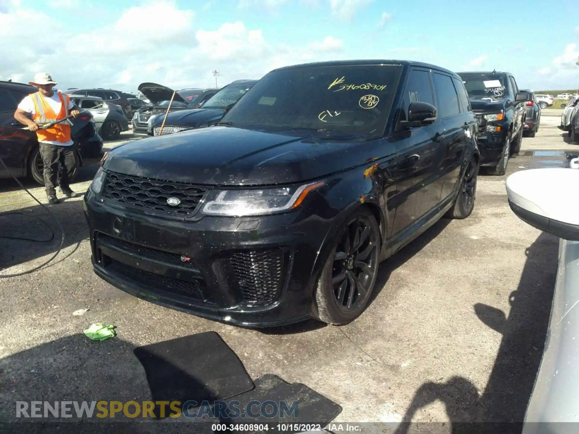 2 Photograph of a damaged car SALWZ2RE3MA795466 LAND ROVER RANGE ROVER SPORT 2021