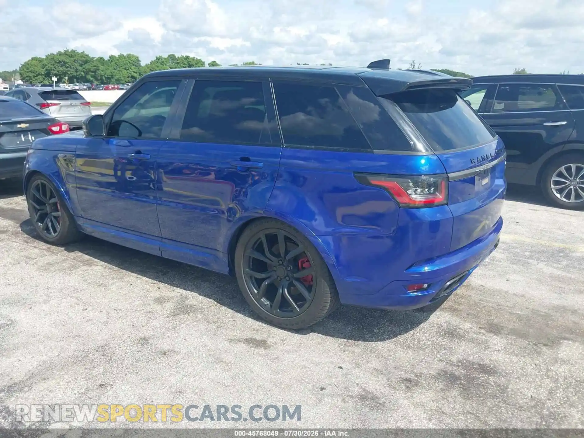 3 Photograph of a damaged car SALWZ2RE5MA798045 LAND ROVER RANGE ROVER SPORT 2021