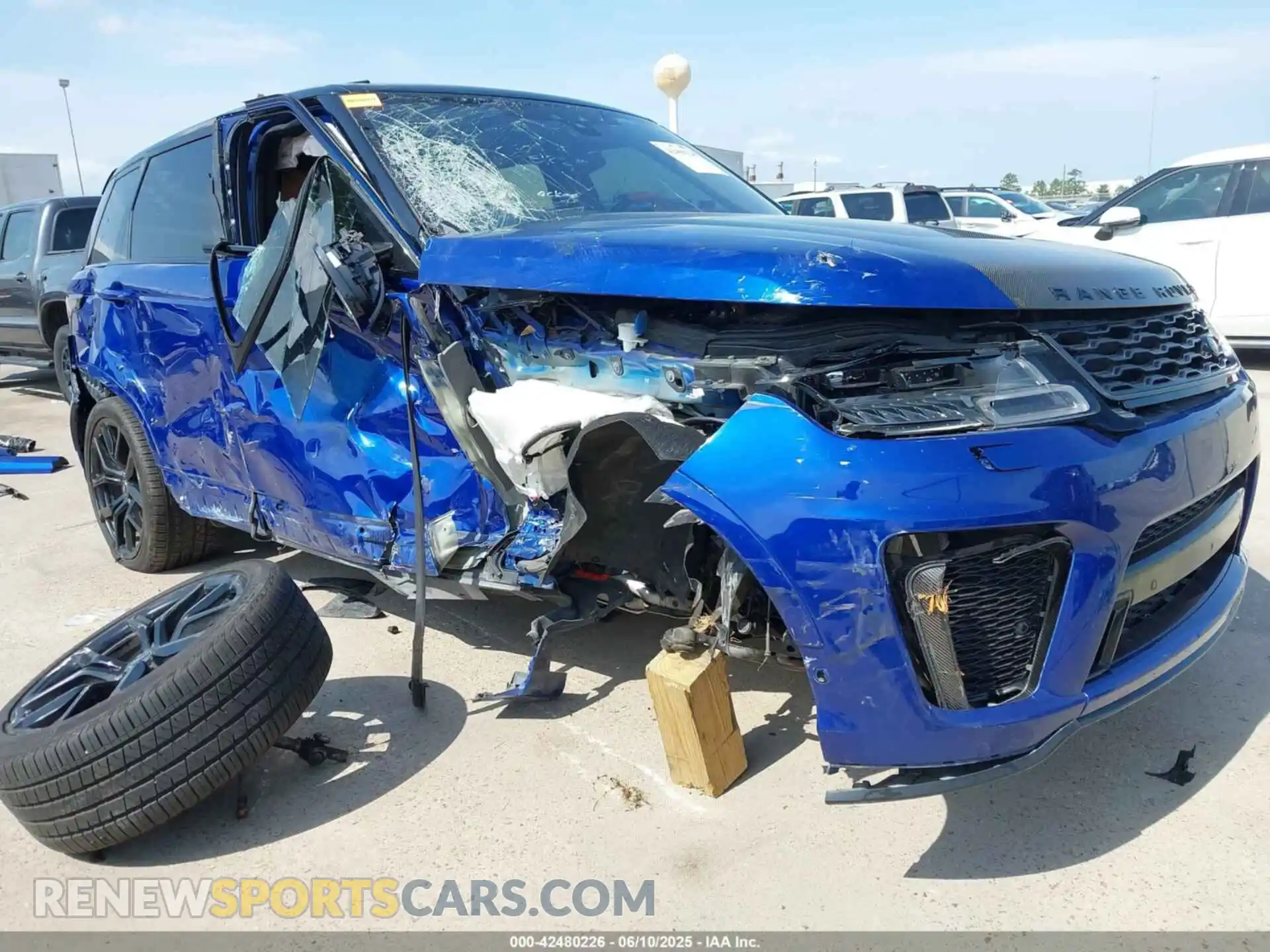 1 Photograph of a damaged car SALWZ2RE8MA781806 LAND ROVER RANGE ROVER SPORT 2021