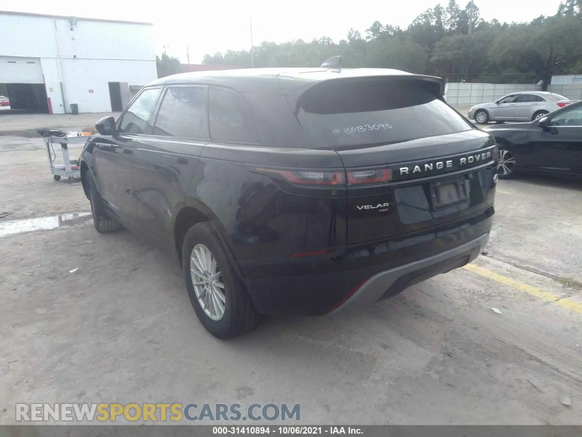 3 Photograph of a damaged car SALYA2EX8KA200017 LAND ROVER RANGE ROVER VELAR 2019