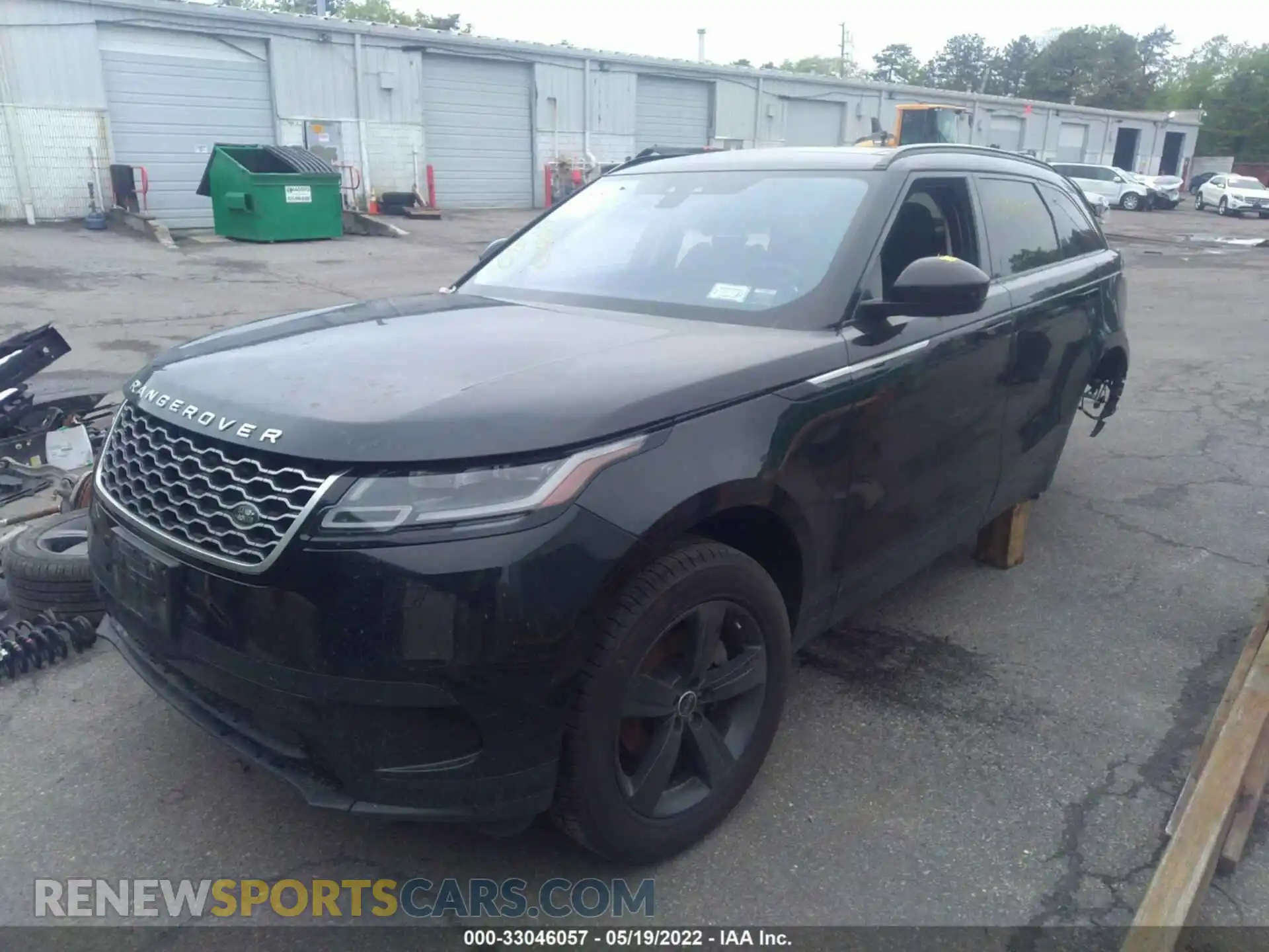 2 Photograph of a damaged car SALYB2EX0KA781820 LAND ROVER RANGE ROVER VELAR 2019