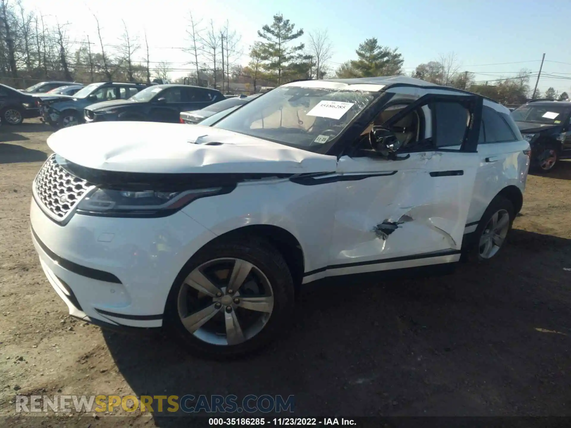 2 Photograph of a damaged car SALYB2EX2KA785318 LAND ROVER RANGE ROVER VELAR 2019