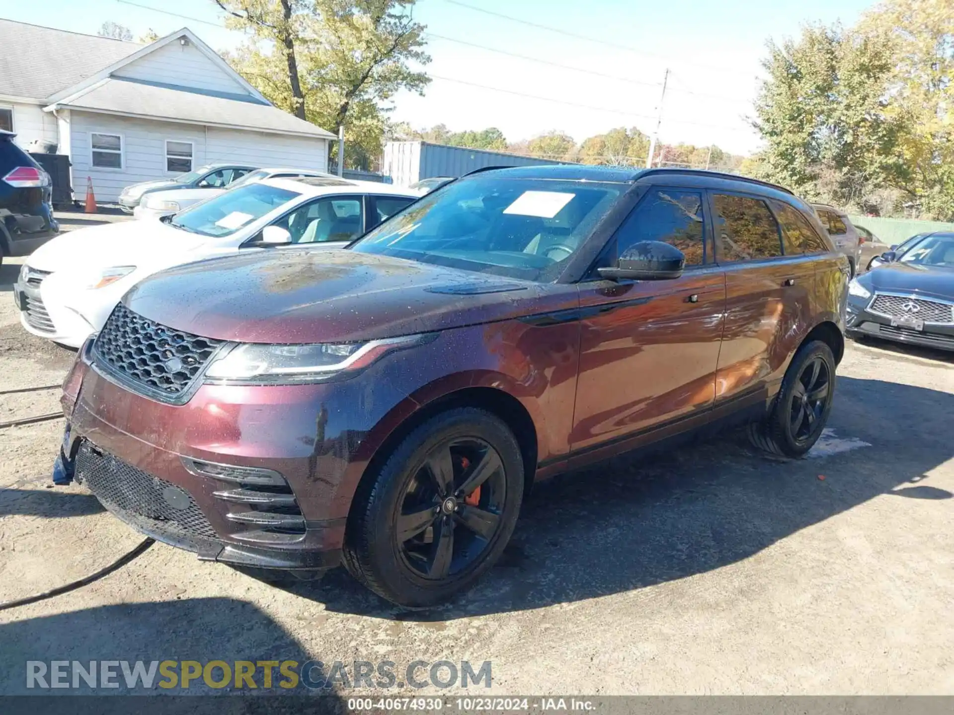 2 Photograph of a damaged car SALYL2EX0KA222975 LAND ROVER RANGE ROVER VELAR 2019