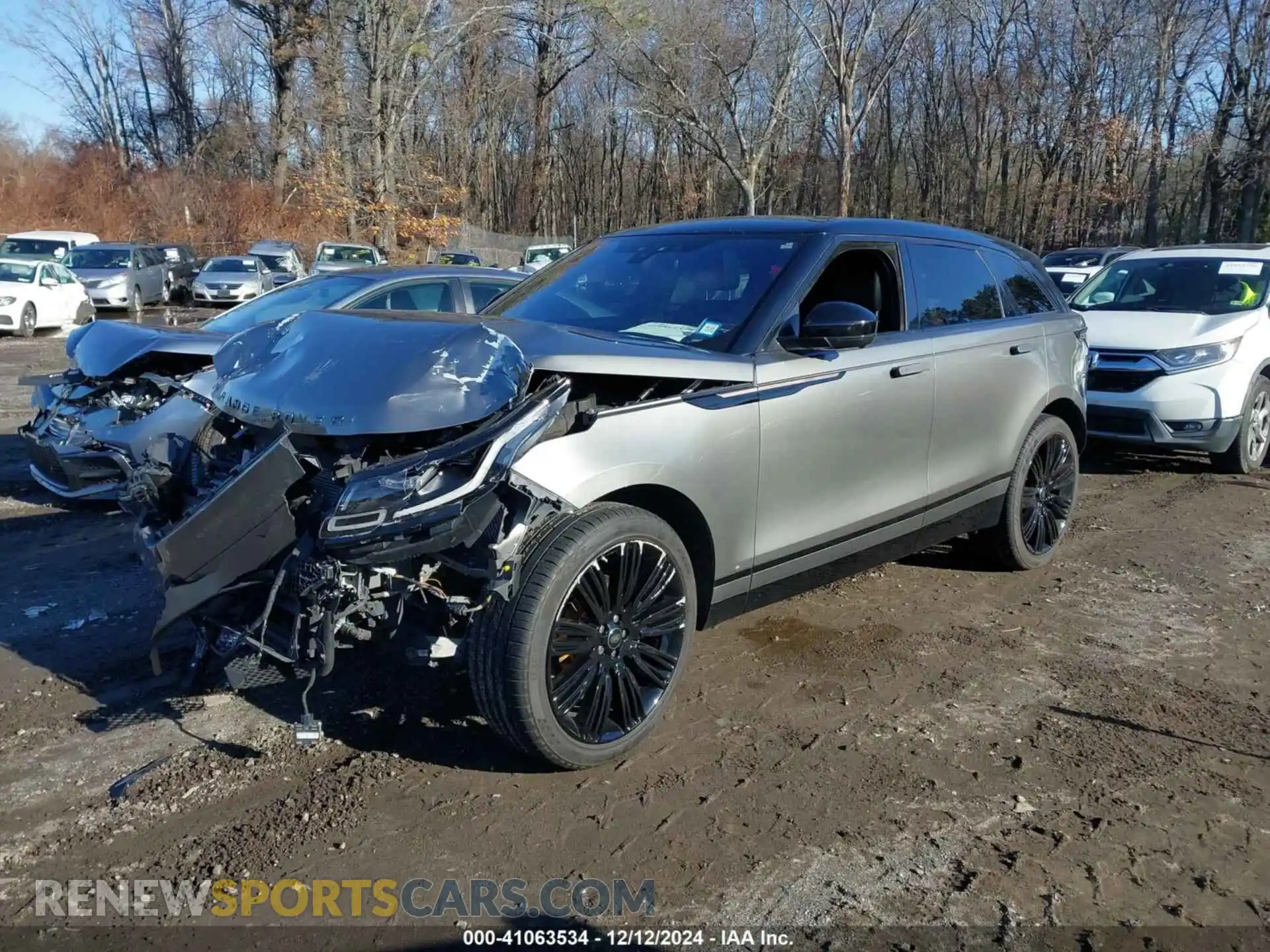 2 Photograph of a damaged car SALYL2EX3KA789567 LAND ROVER RANGE ROVER VELAR 2019