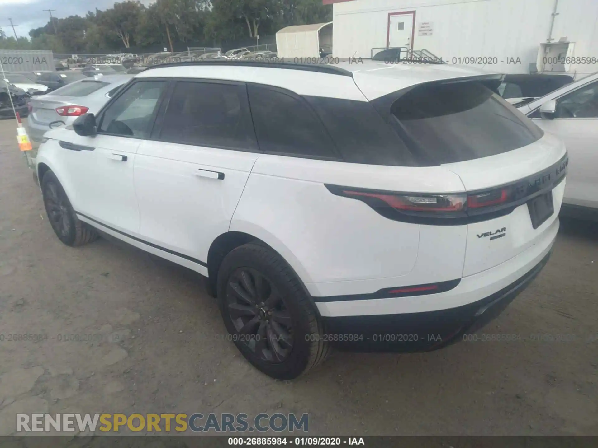 3 Photograph of a damaged car SALYL2EX4KA205189 LAND ROVER RANGE ROVER VELAR 2019