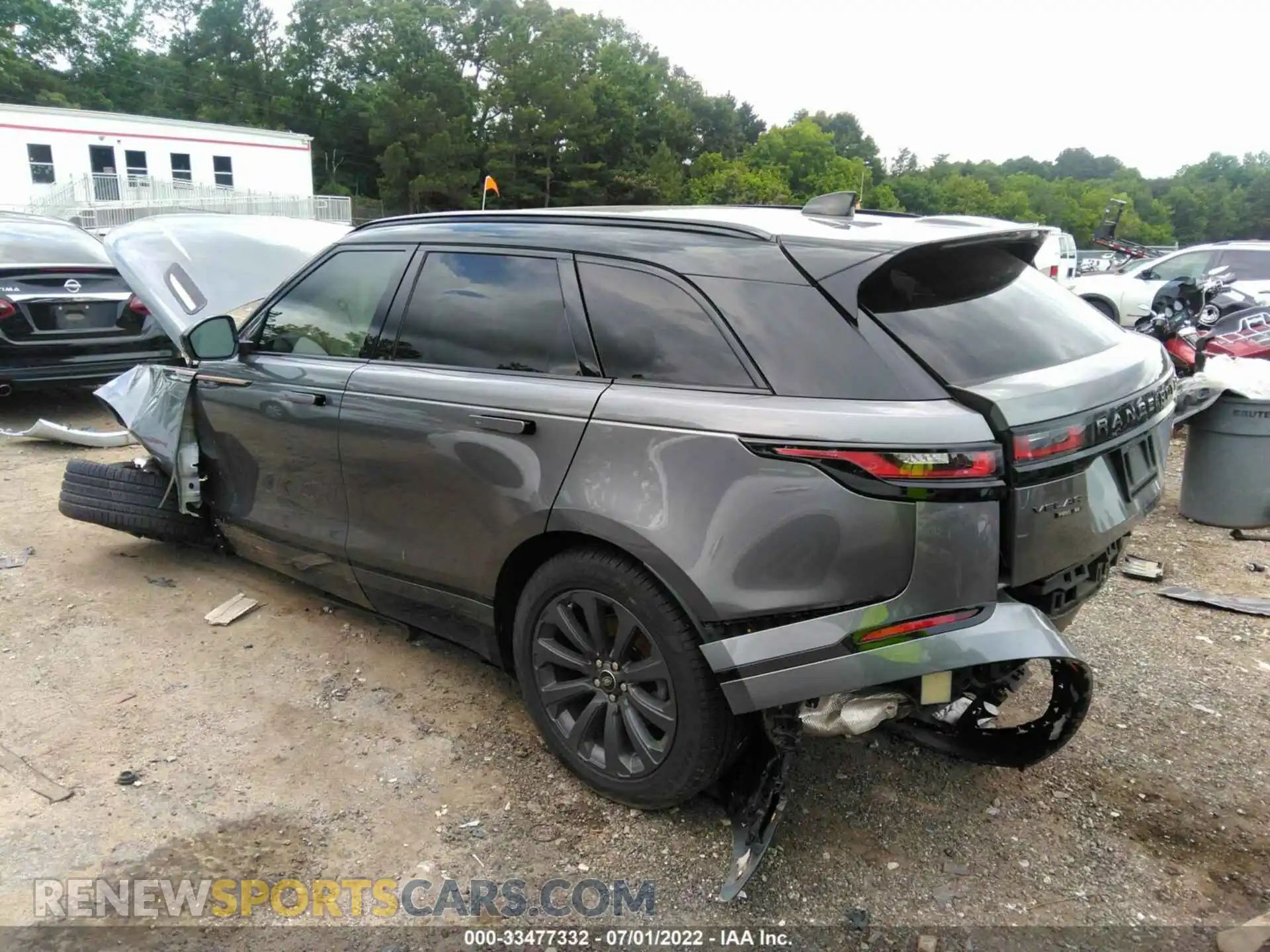 3 Photograph of a damaged car SALYL2EX5KA219084 LAND ROVER RANGE ROVER VELAR 2019