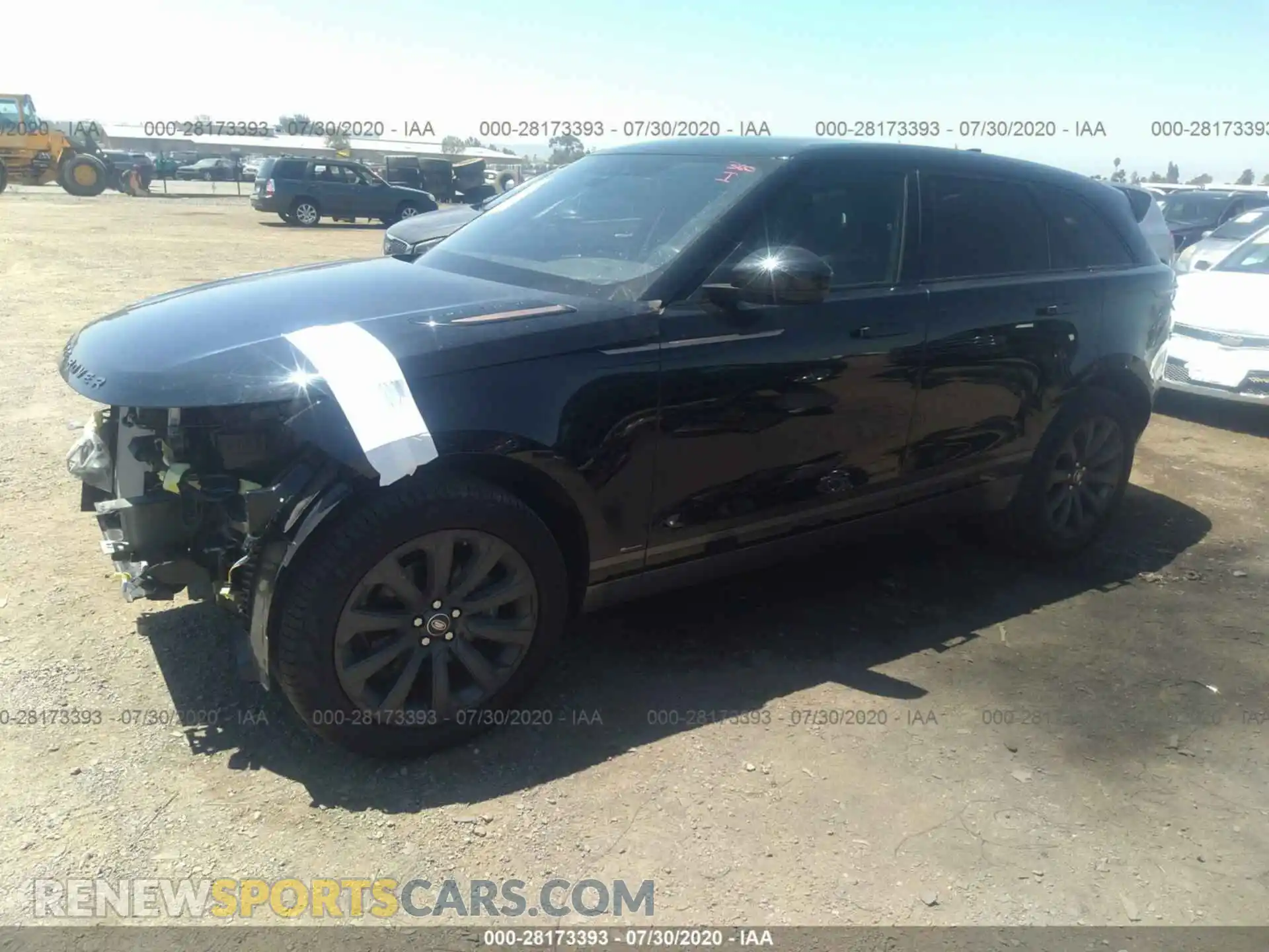 2 Photograph of a damaged car SALYL2EX5KA798061 LAND ROVER RANGE ROVER VELAR 2019