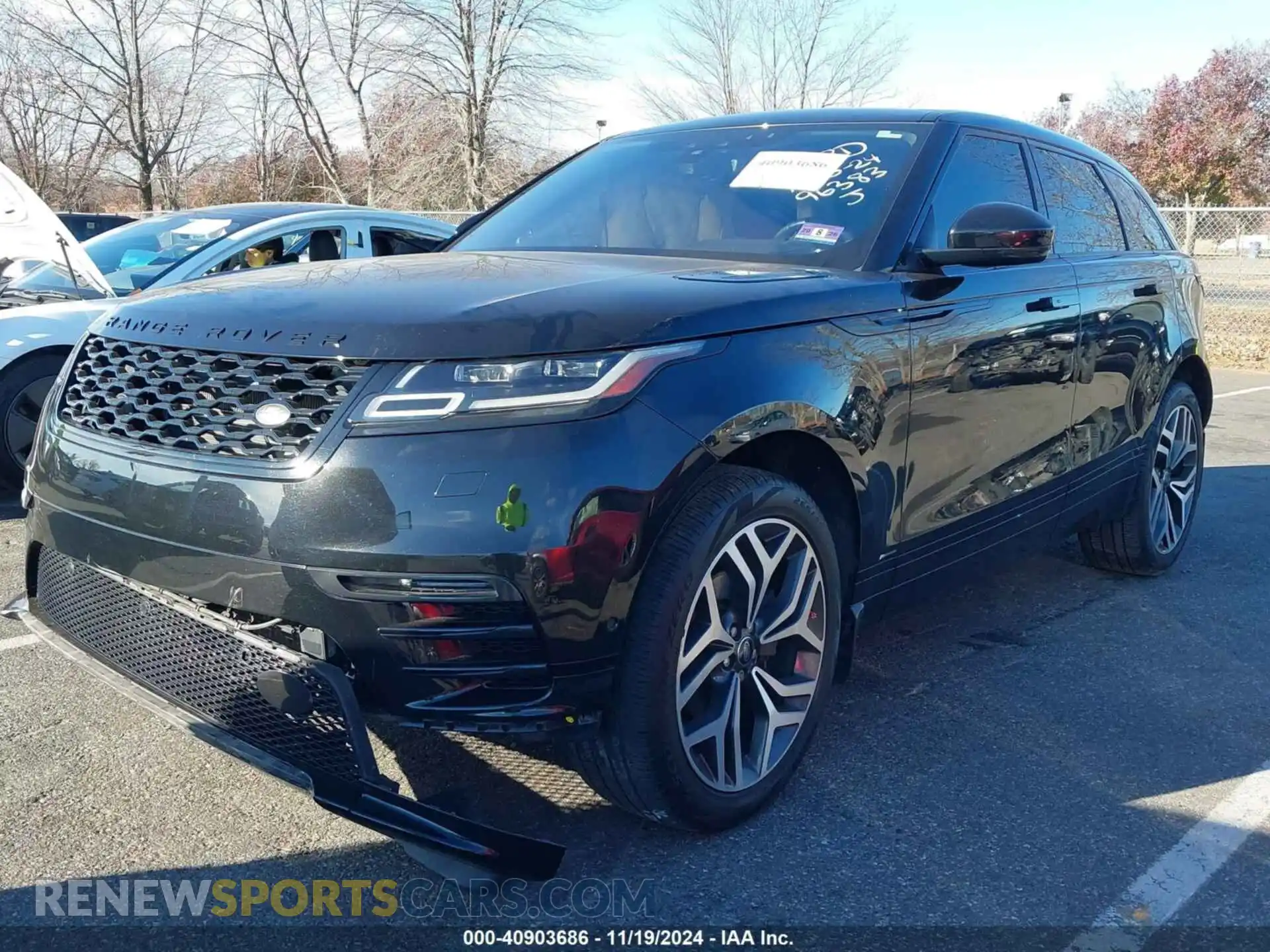 2 Photograph of a damaged car SALYL2EX6KA796383 LAND ROVER RANGE ROVER VELAR 2019