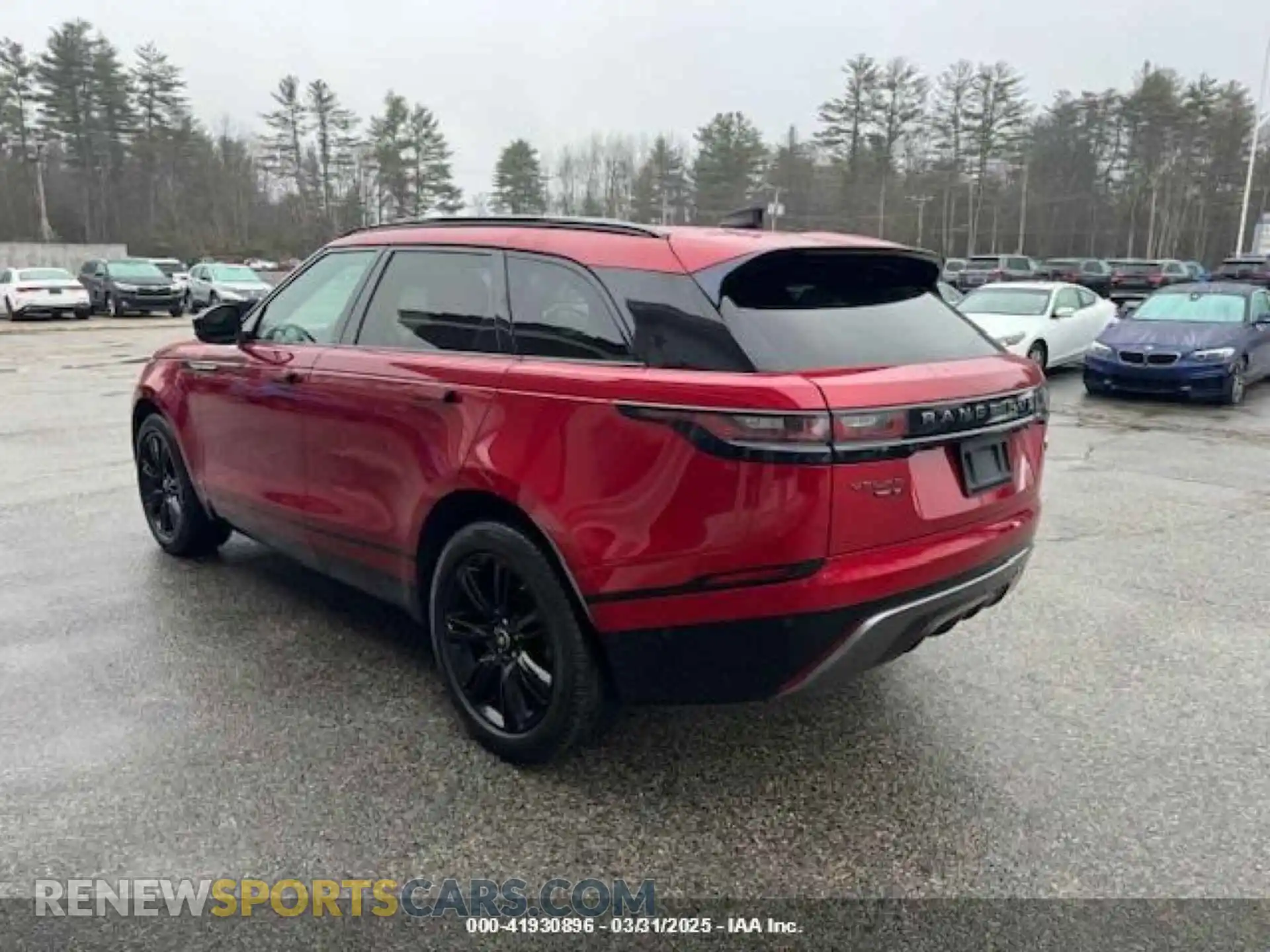 3 Photograph of a damaged car SALYL2EX7KA783884 LAND ROVER RANGE ROVER VELAR 2019