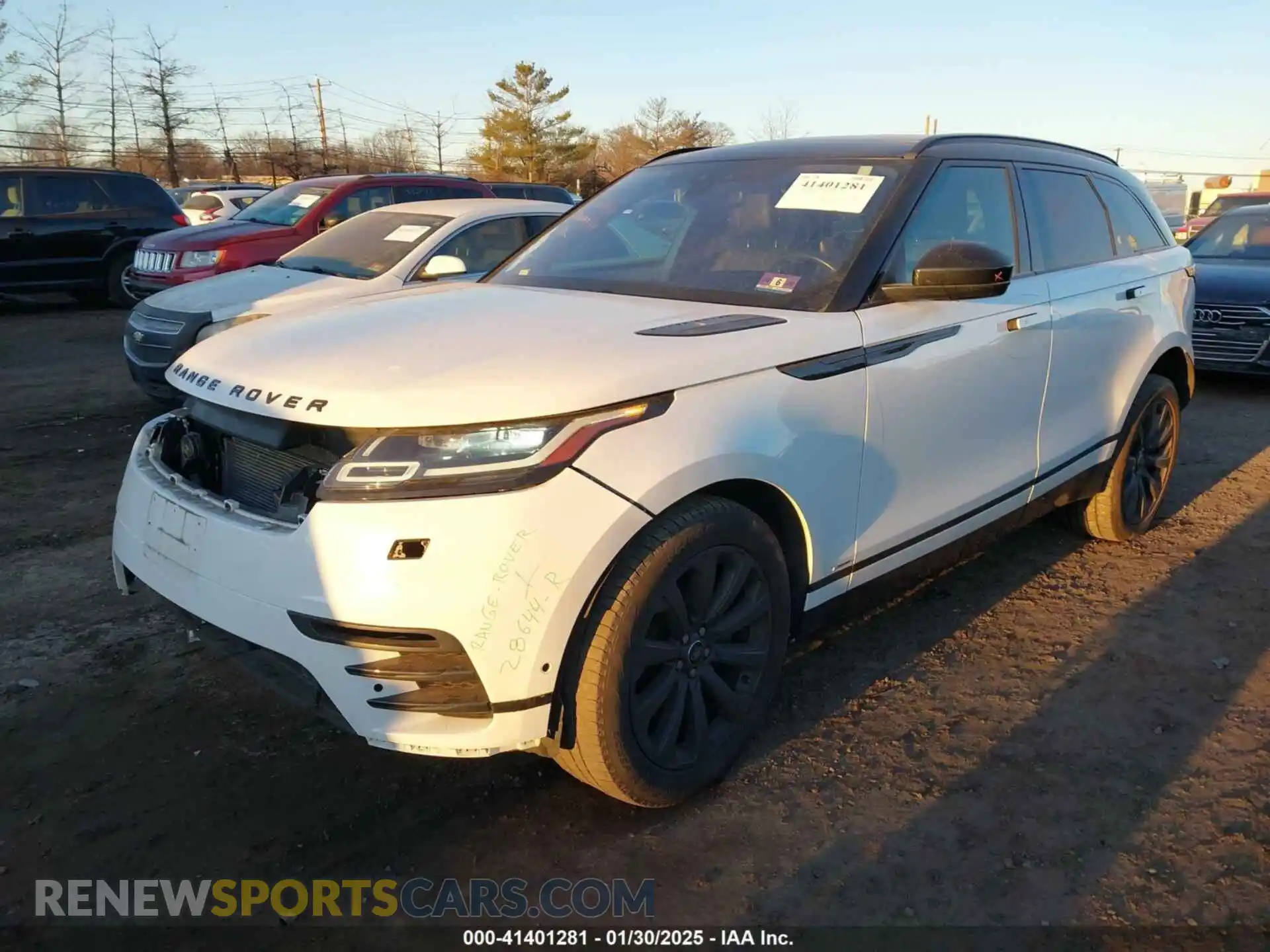2 Photograph of a damaged car SALYL2EX9KA219220 LAND ROVER RANGE ROVER VELAR 2019