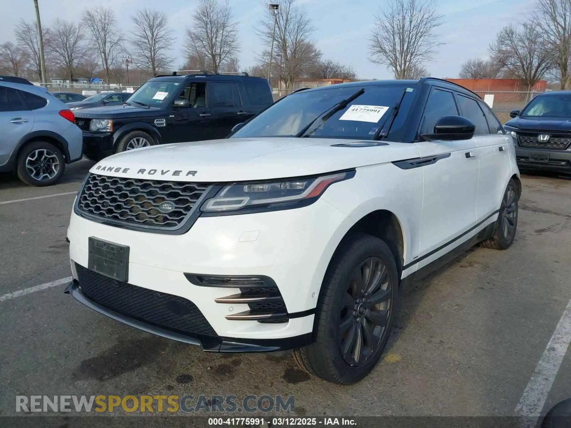 2 Photograph of a damaged car SALYL2EX9KA782364 LAND ROVER RANGE ROVER VELAR 2019