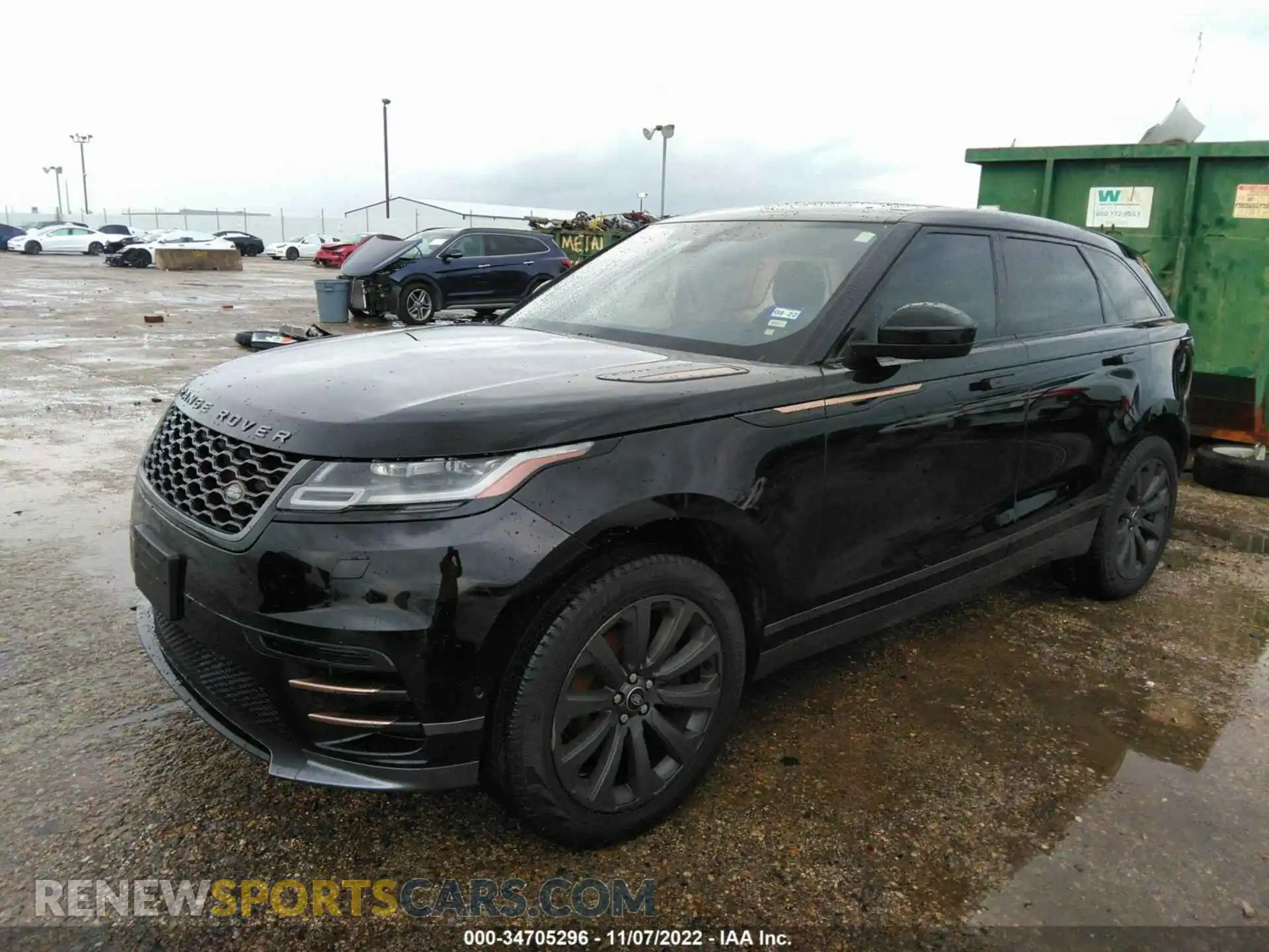 2 Фотография поврежденного автомобиля SALYL2EX9KA794840 LAND ROVER RANGE ROVER VELAR 2019
