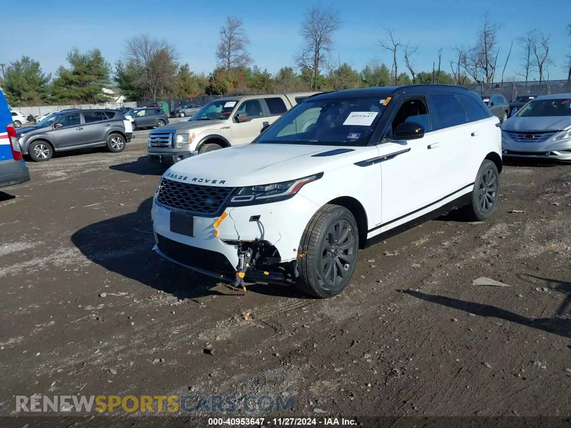 2 Photograph of a damaged car SALYL2EXXKA779831 LAND ROVER RANGE ROVER VELAR 2019