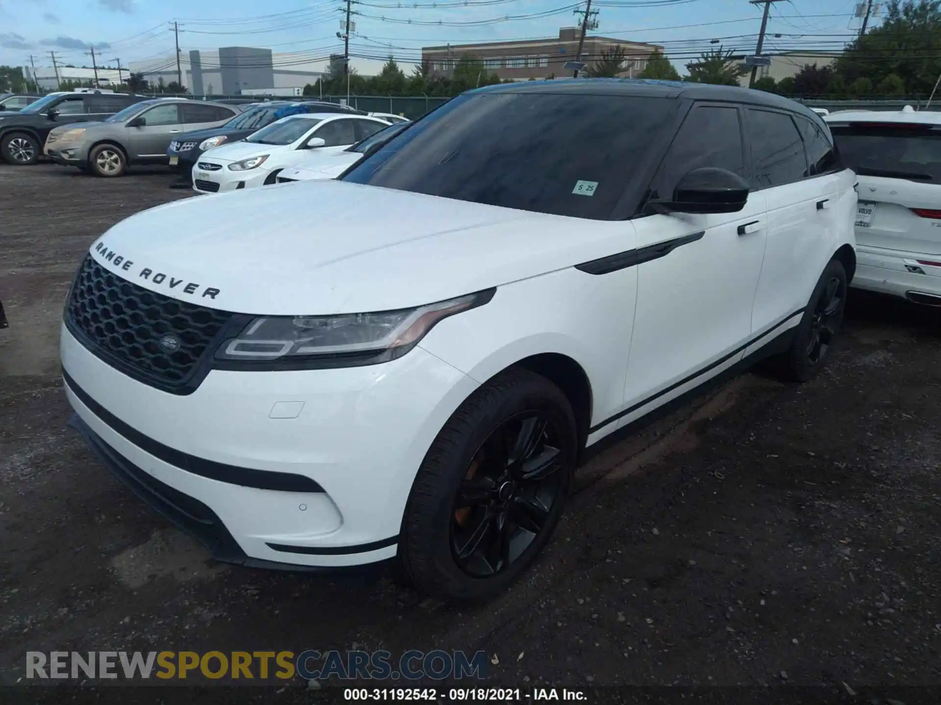 2 Photograph of a damaged car SALYB2EX0LA278001 LAND ROVER RANGE ROVER VELAR 2020