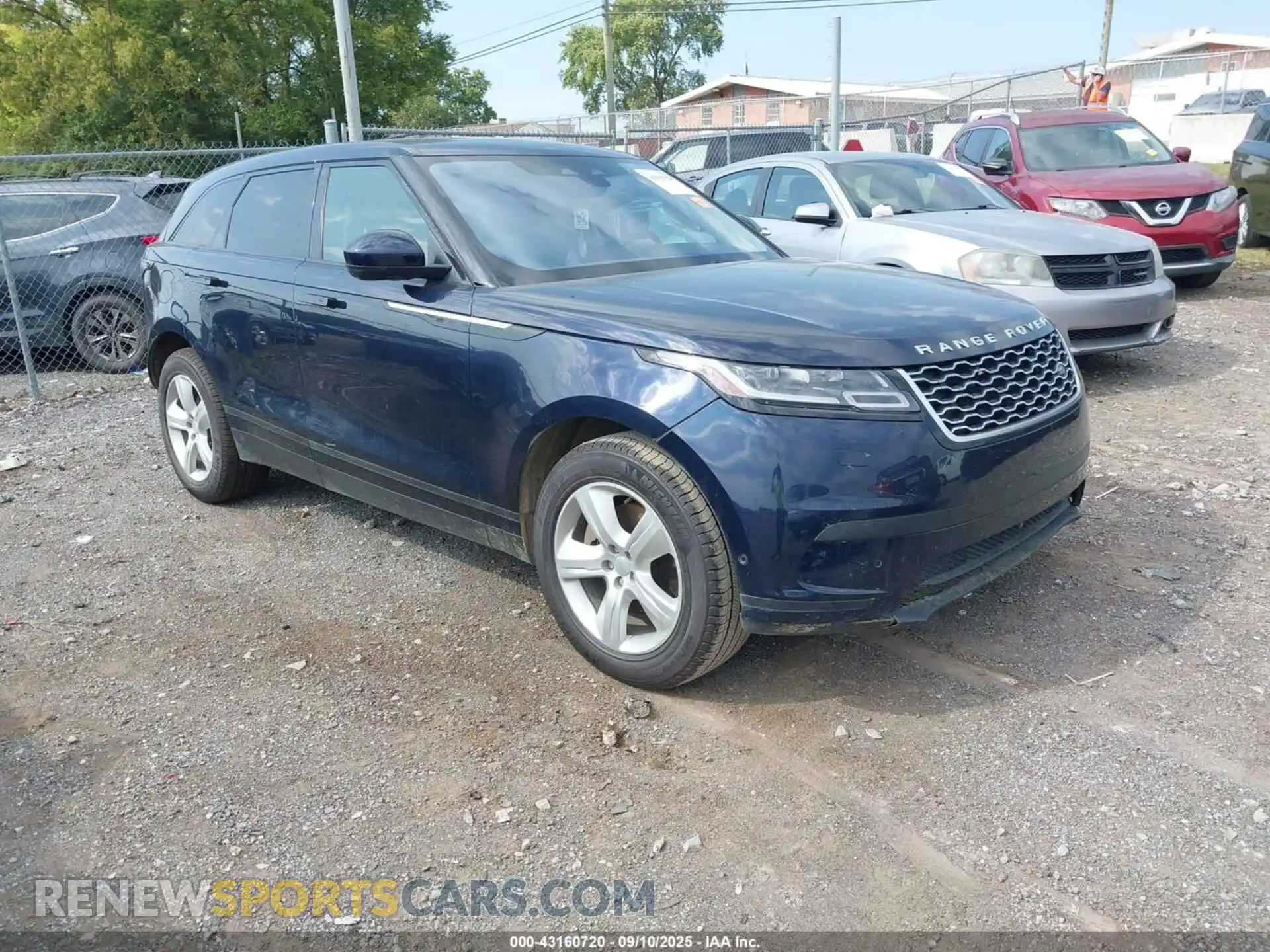 1 Photograph of a damaged car SALYJ2EX8MA321746 LAND ROVER RANGE ROVER VELAR 2021