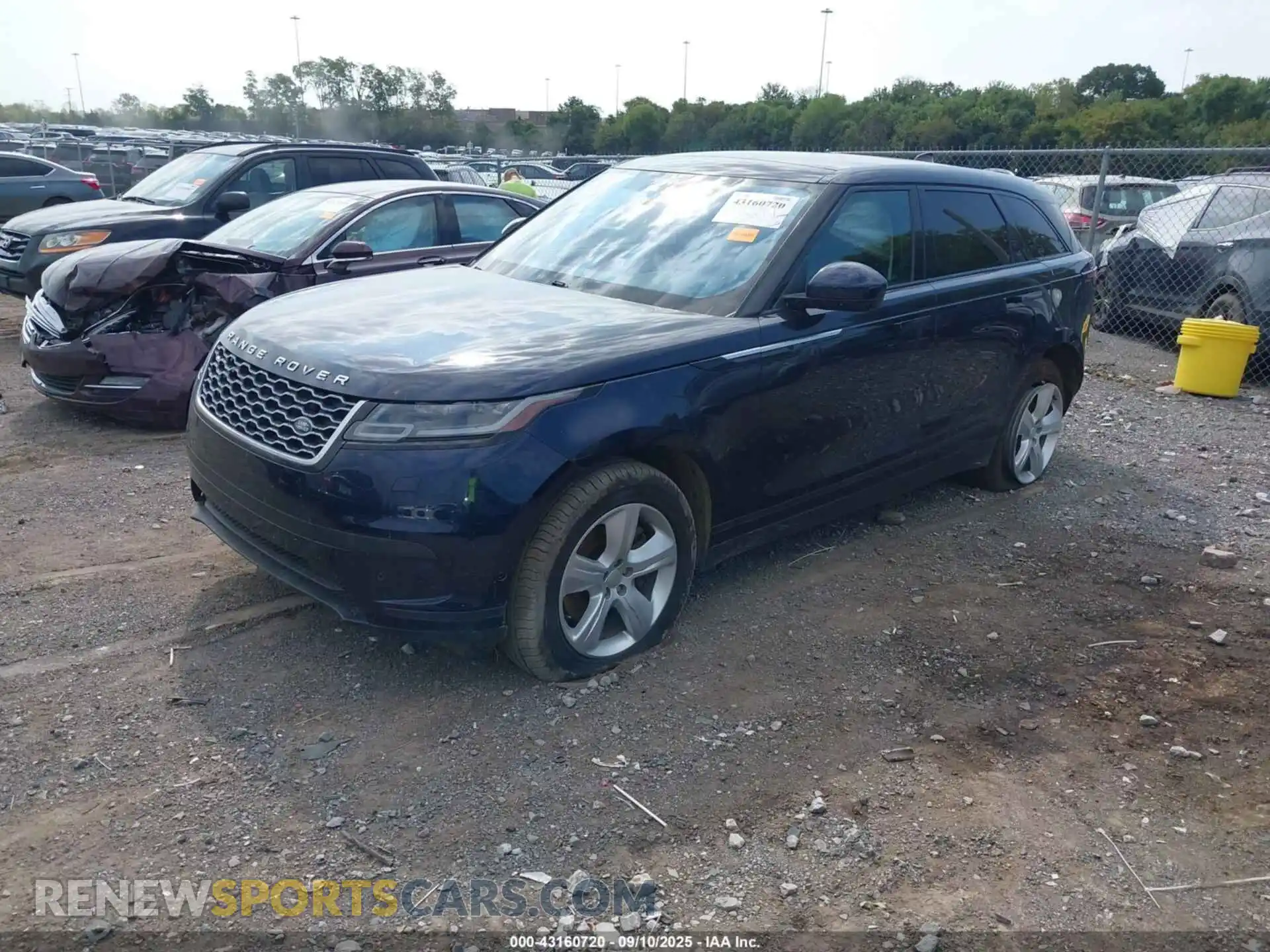 2 Photograph of a damaged car SALYJ2EX8MA321746 LAND ROVER RANGE ROVER VELAR 2021