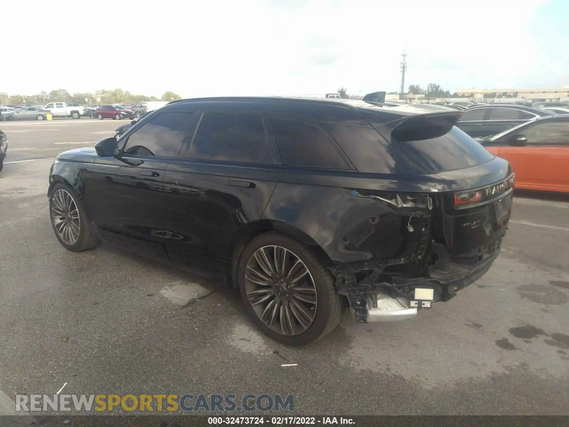 3 Photograph of a damaged car SALYT2EU8MA299439 LAND ROVER RANGE ROVER VELAR 2021