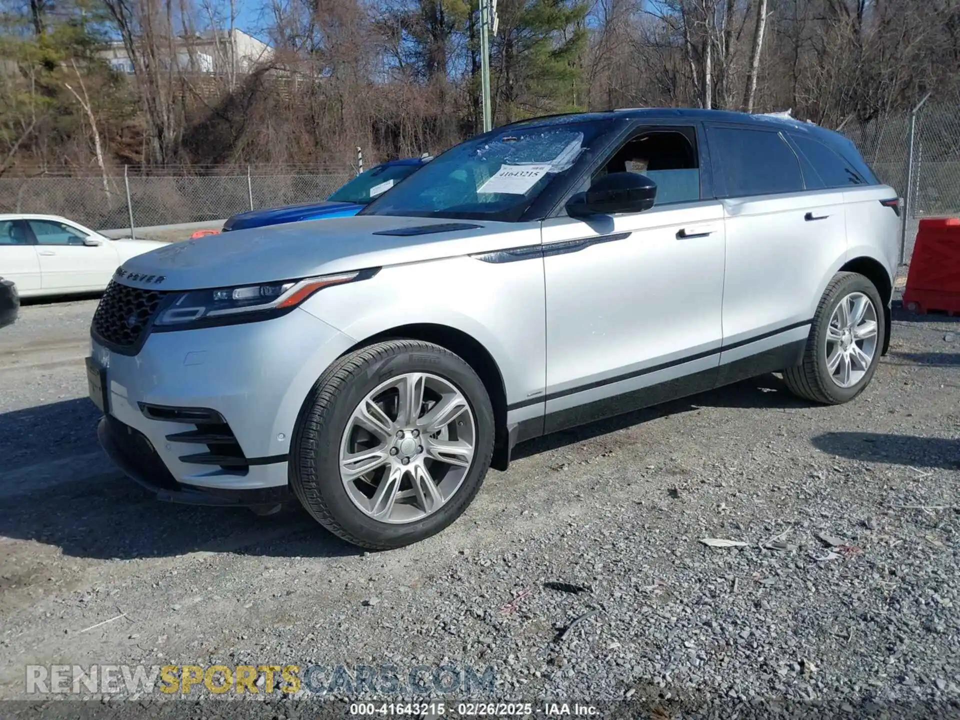 2 Photograph of a damaged car SALYT2EX1MA306855 LAND ROVER RANGE ROVER VELAR 2021