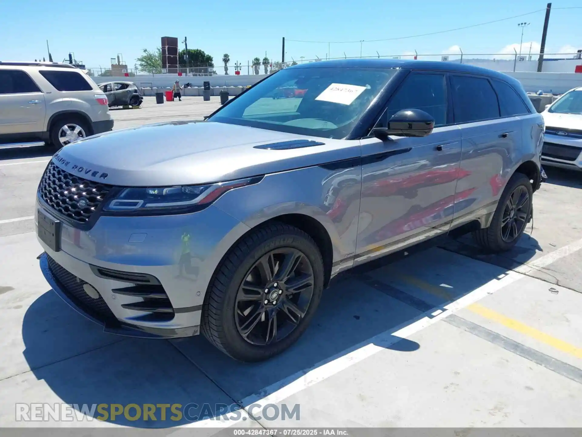 2 Photograph of a damaged car SALYT2EX3MA311247 LAND ROVER RANGE ROVER VELAR 2021